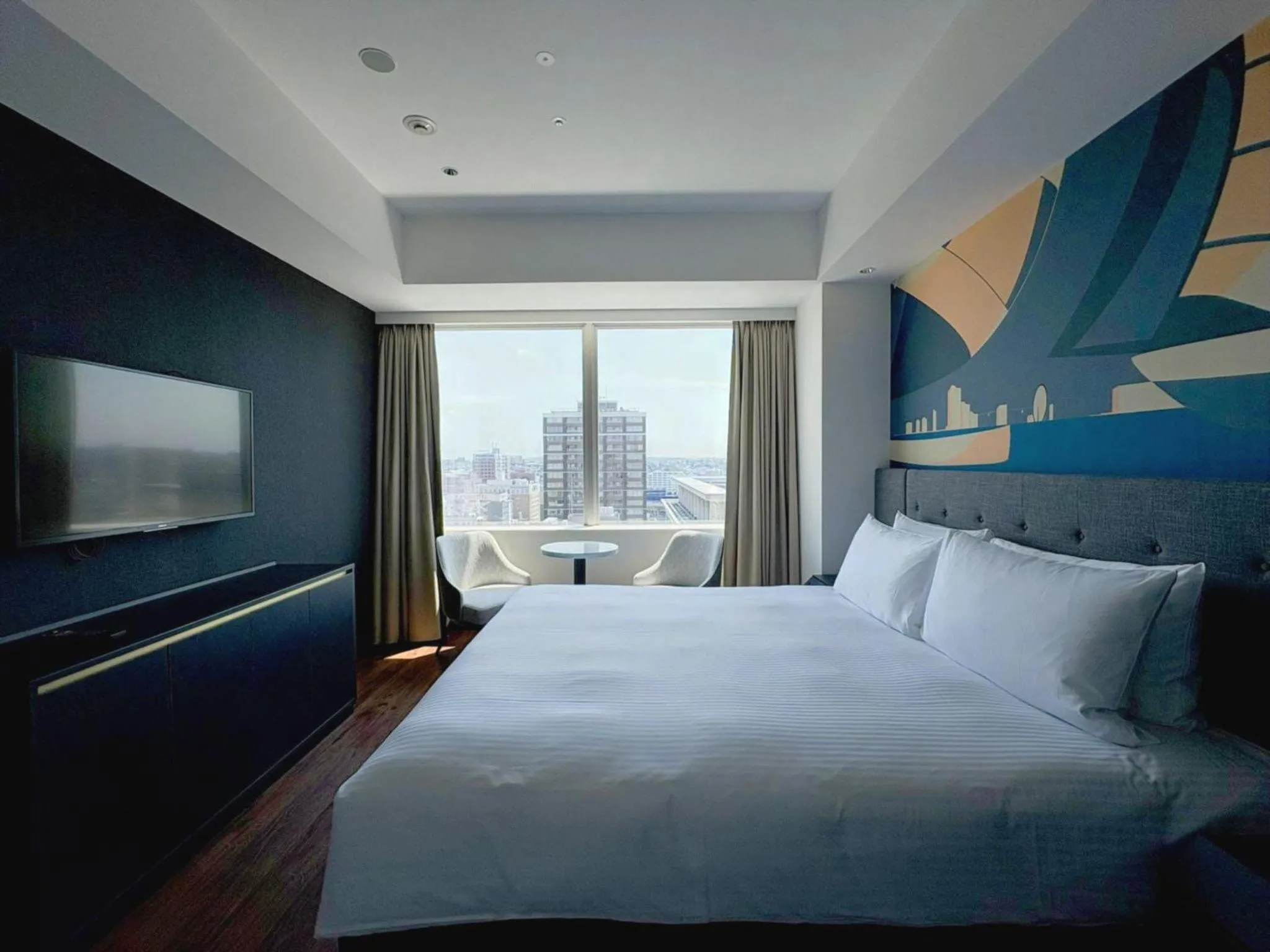 Photo of the whole room, Bed in Citadines Harbour Front Yokohama