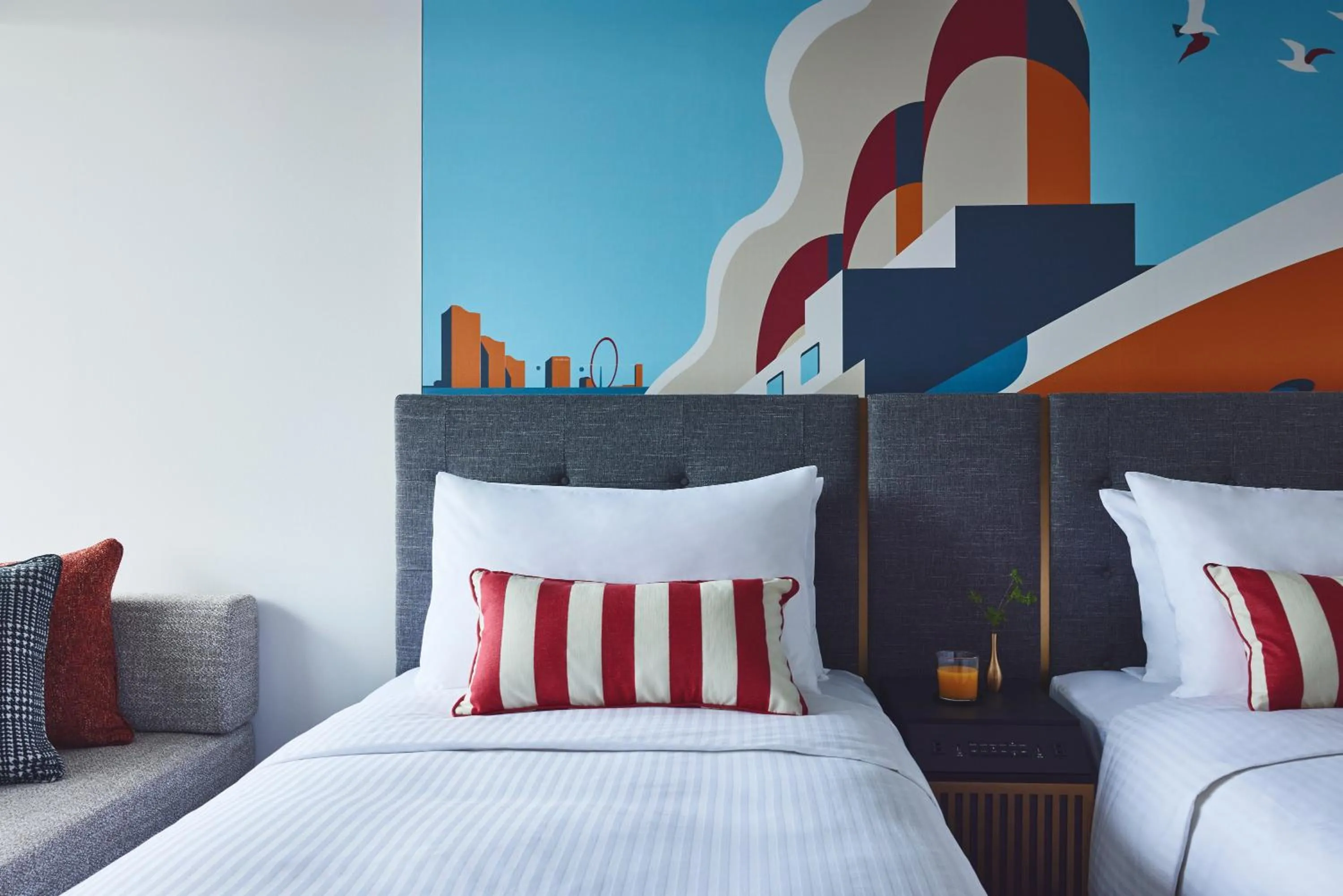 Bed in Citadines Harbour Front Yokohama