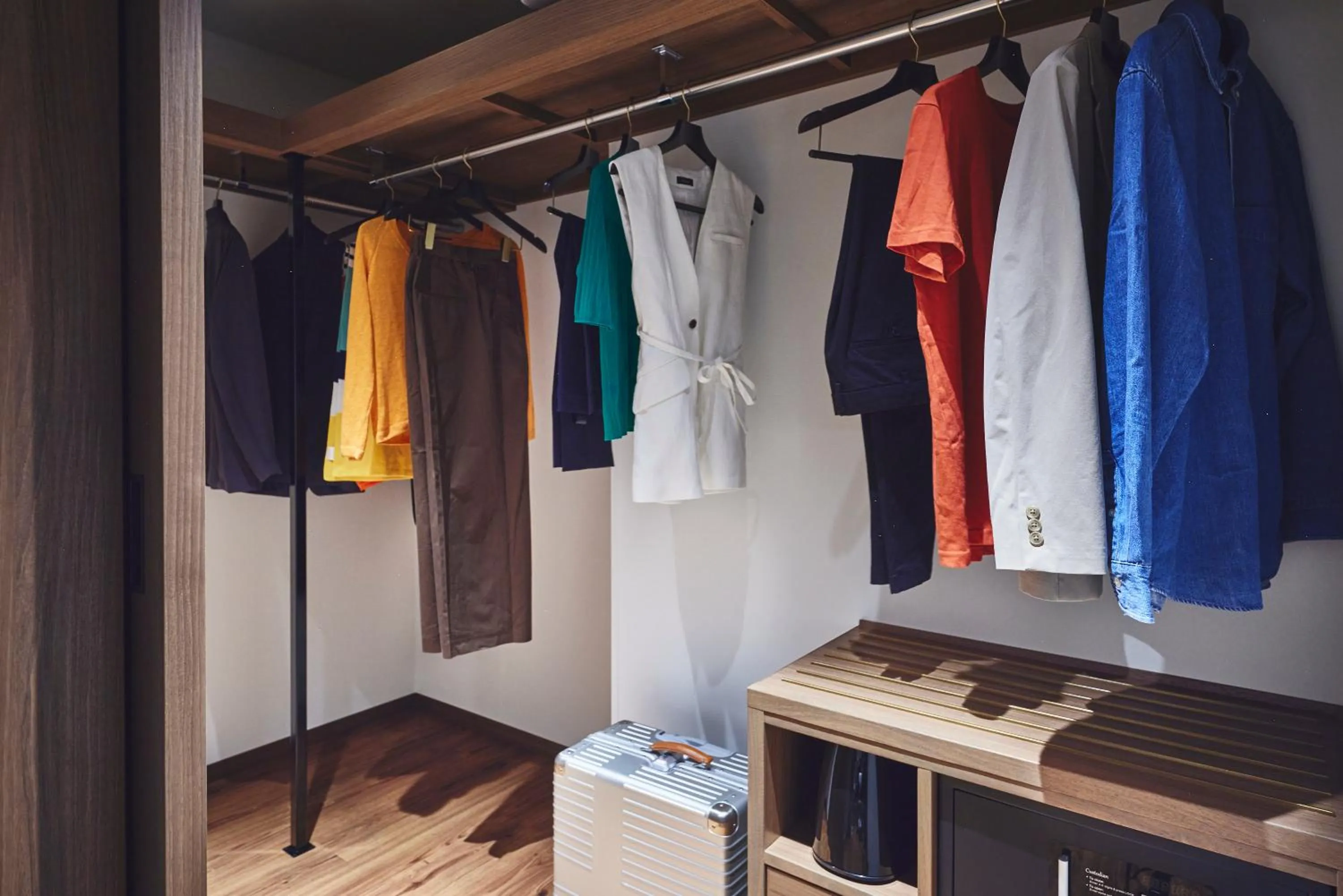 wardrobe in Citadines Harbour Front Yokohama