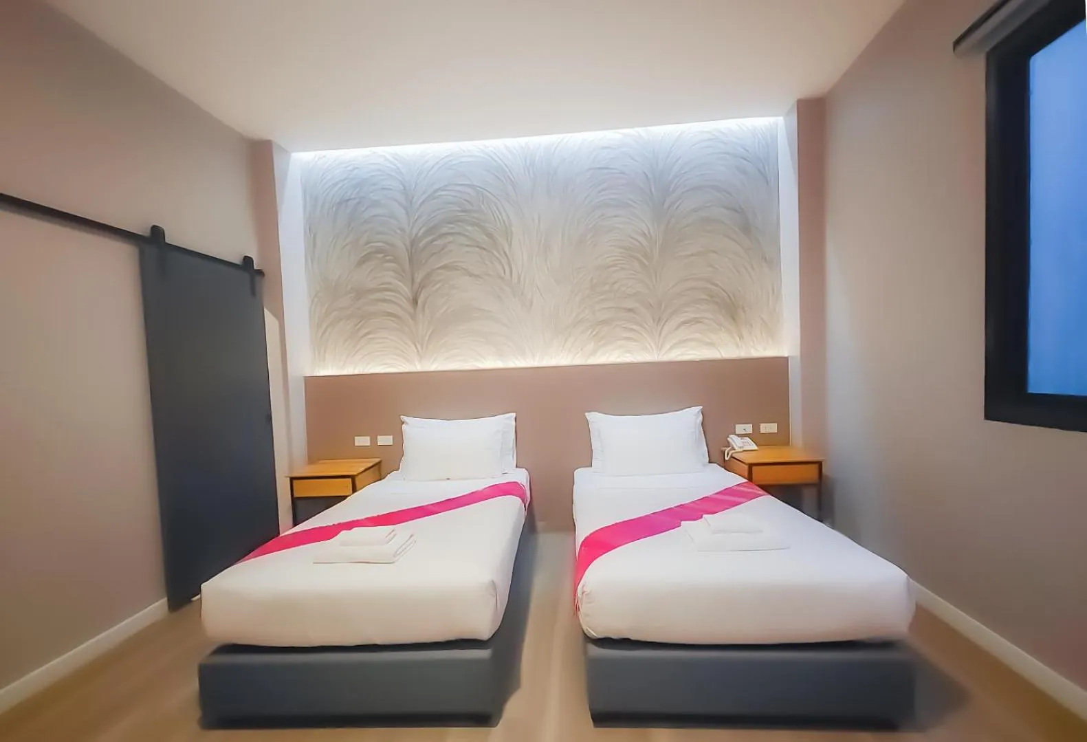 Bed in The Riva Vientiane Hotel