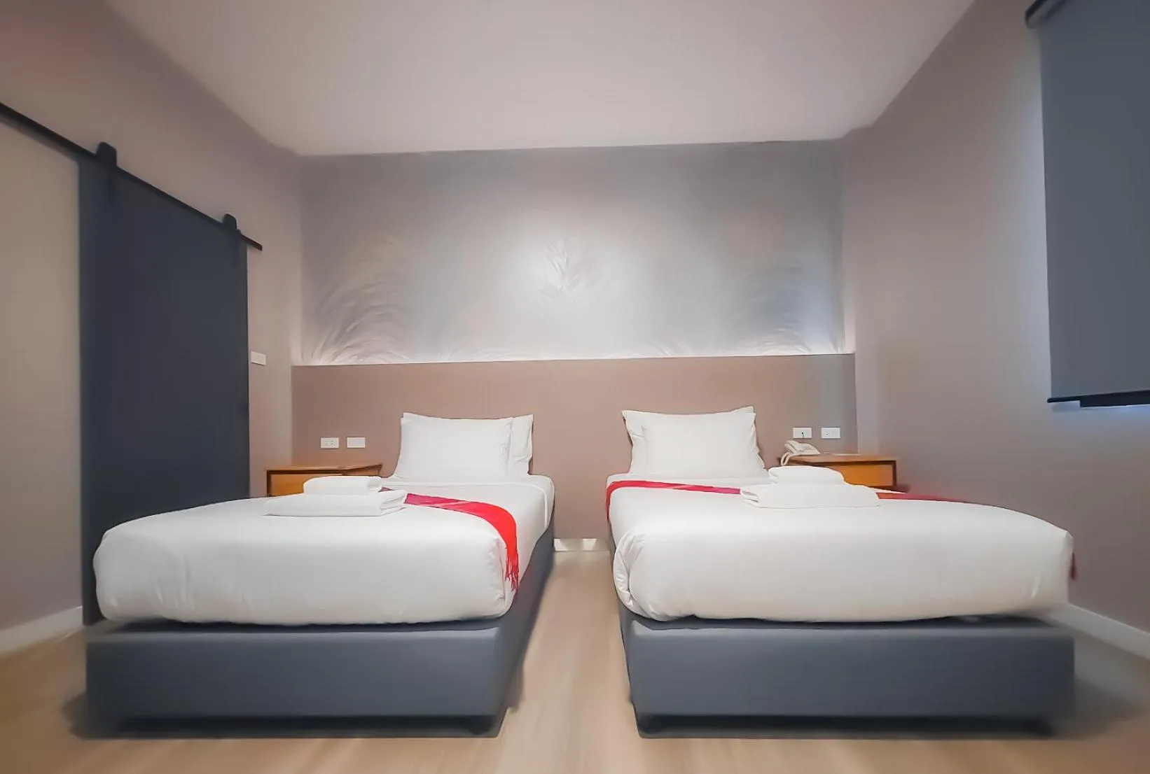 Bed in The Riva Vientiane Hotel