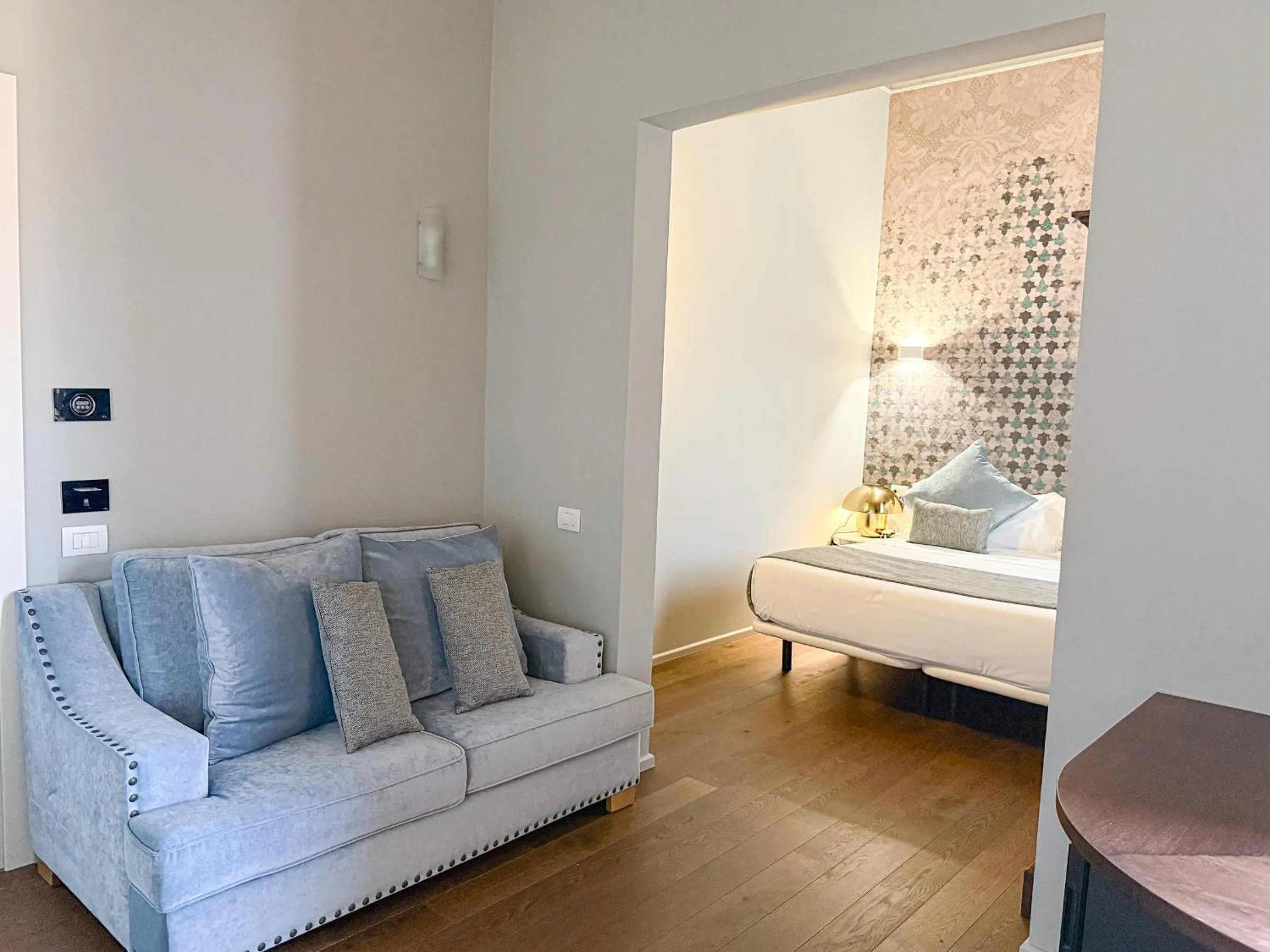 Photo of the whole room, Bed in II Guelfo Bianco