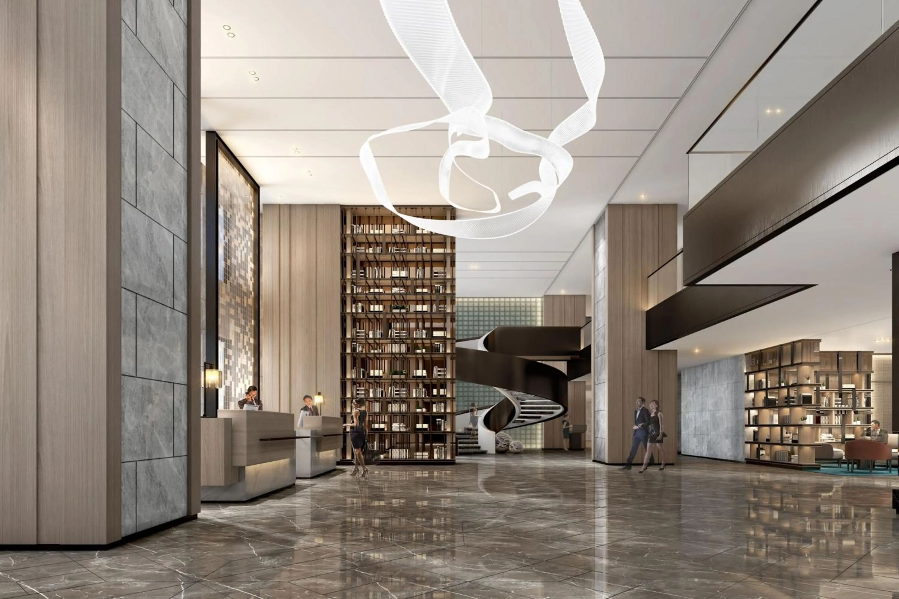 Lobby or reception in Fairfield by Marriott Huai'an Downtown