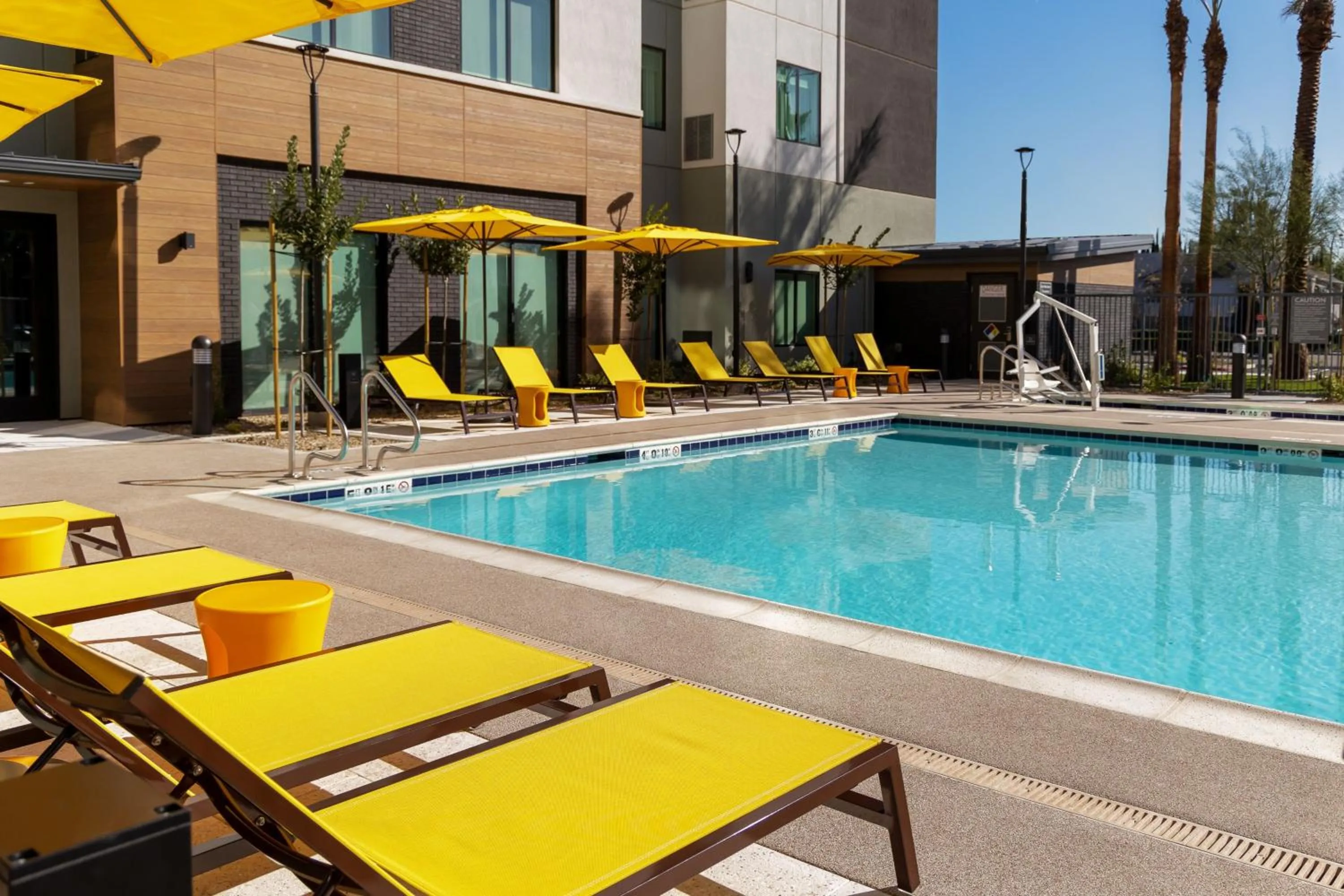 Swimming pool in Residence Inn by Marriott Anaheim Brea