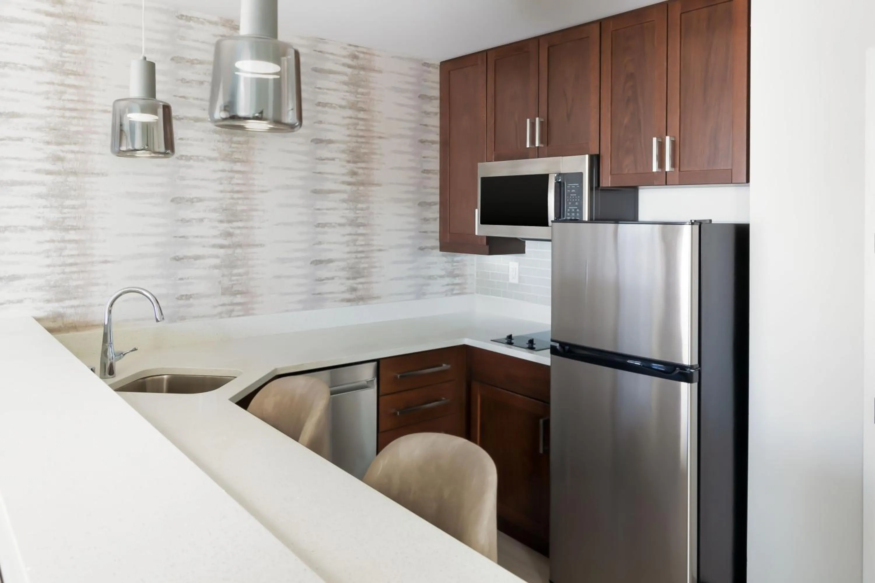 Kitchen or kitchenette in Residence Inn by Marriott Anaheim Brea