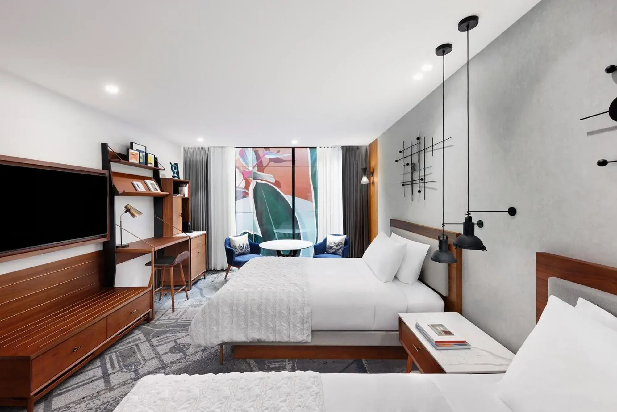 Deluxe Double Room with Two Double Beds in Le Meridien Melbourne Deluxe Double Room with Two Double Beds in Le Meridien Melbourne