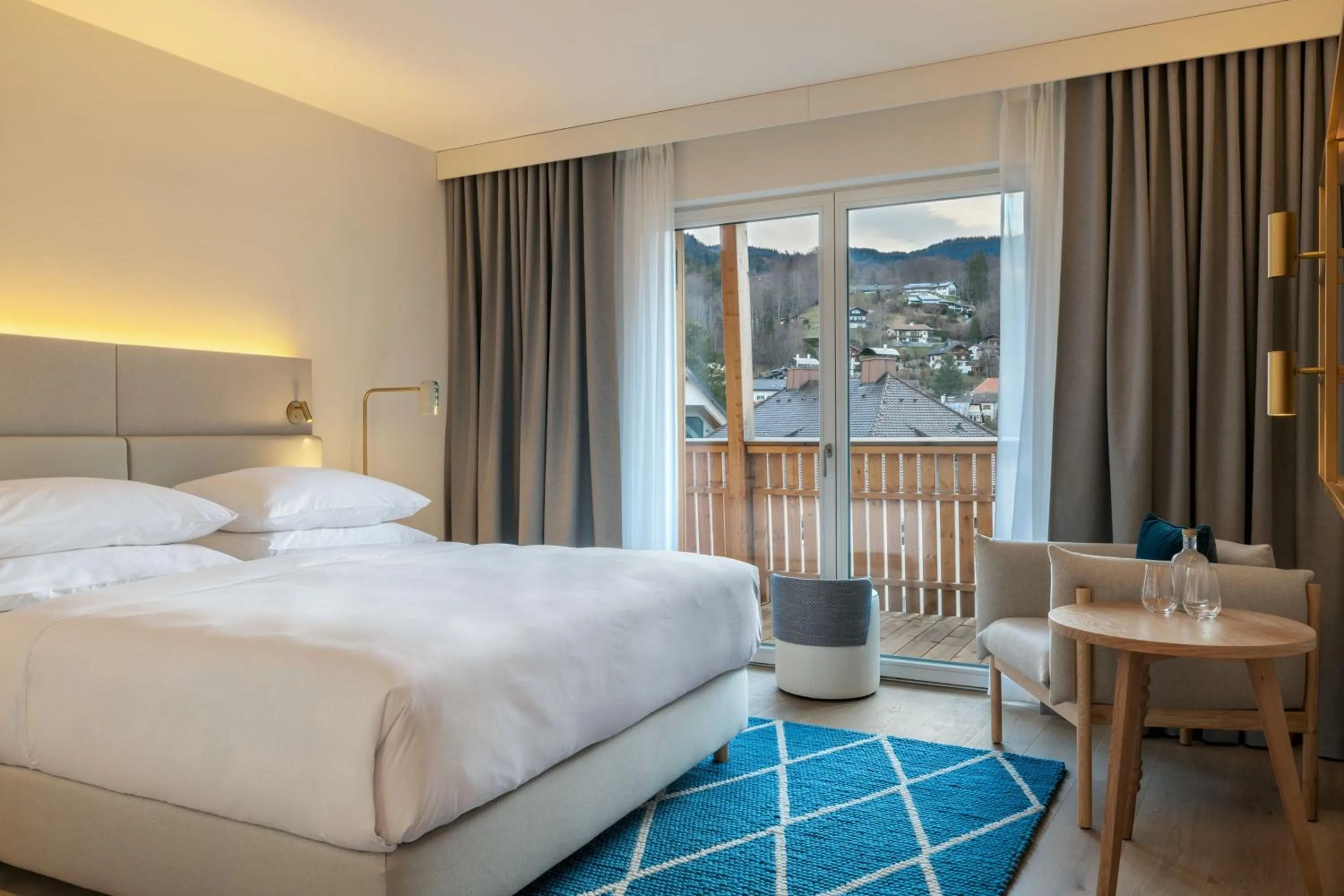 Photo of the whole room, Bed in Caro & Selig, Tegernsee, Autograph Collection