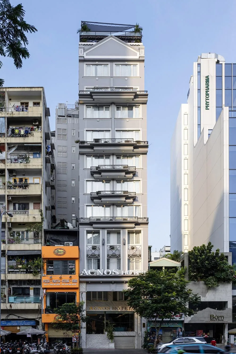 Property building in Acnos Hotel