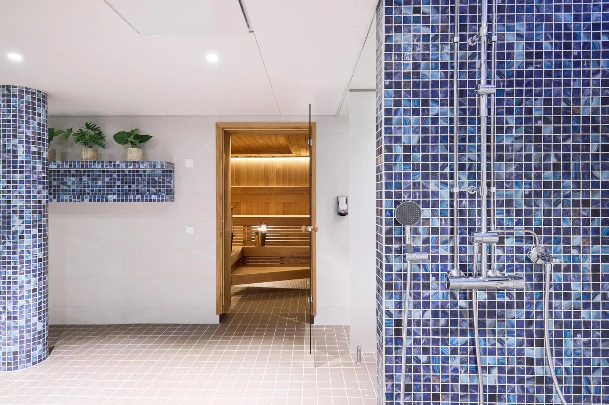 Sauna in Hotel Linnasmäki