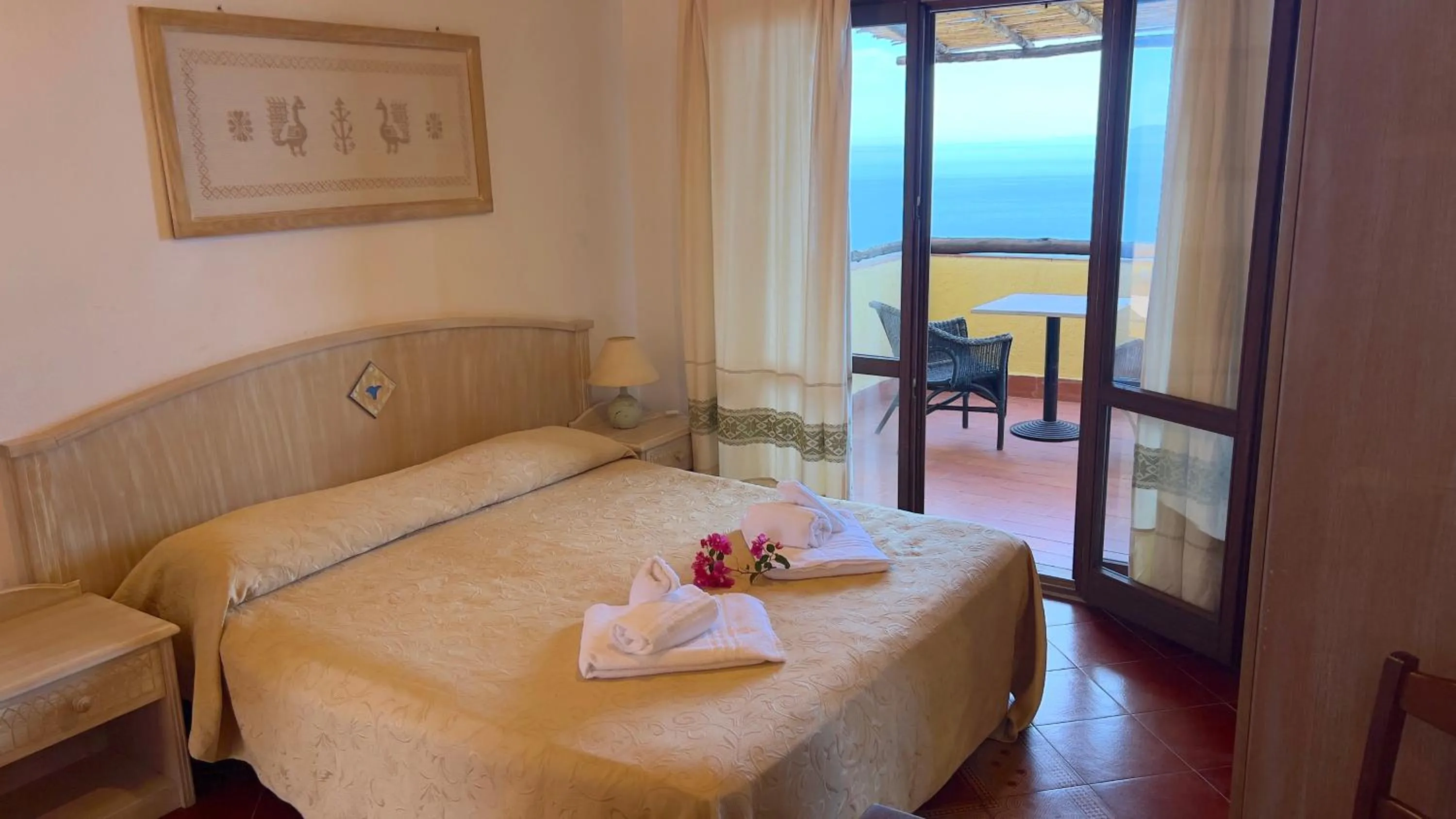 Bed in Torre delle Stelle Residence