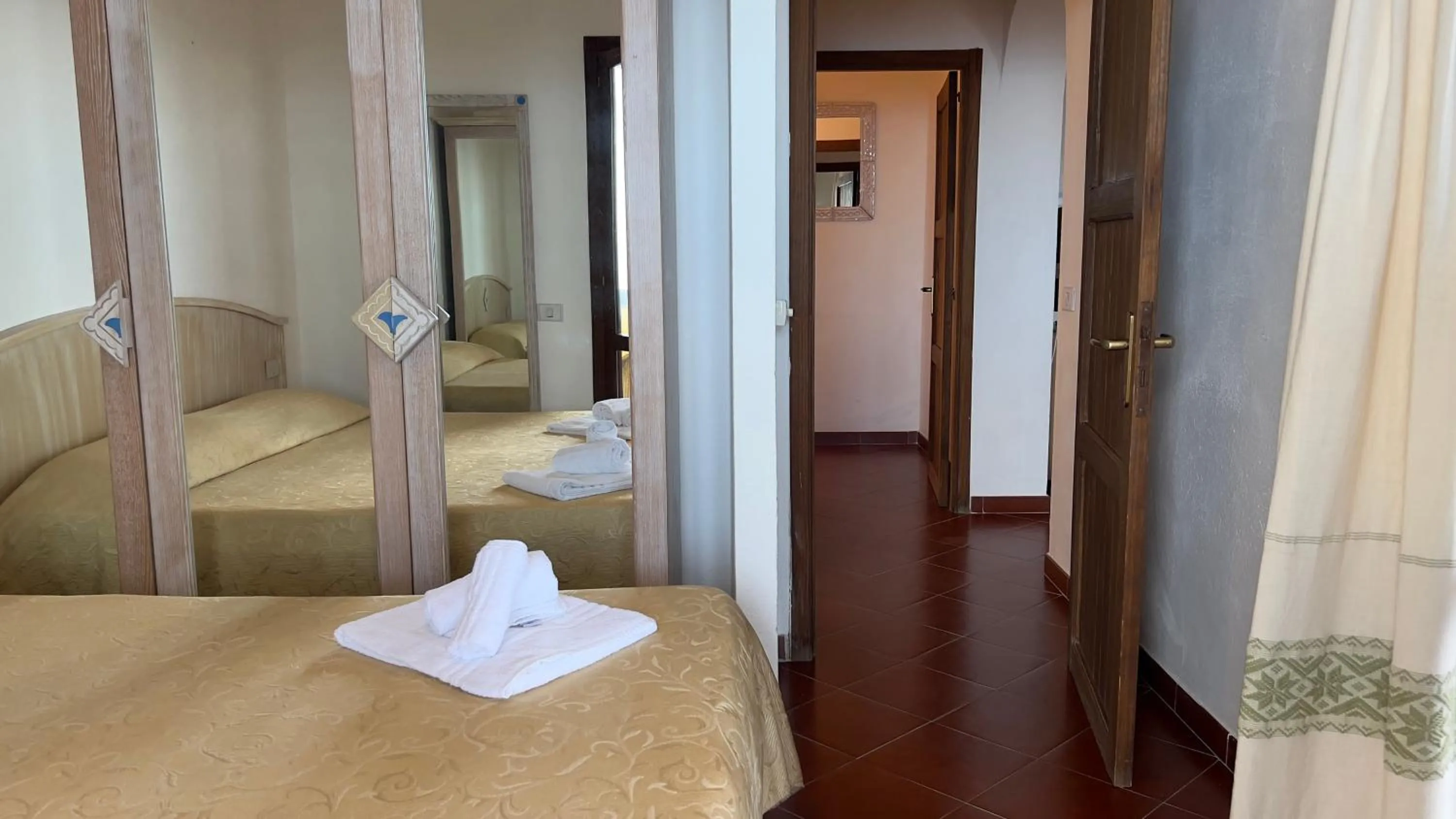 Bed in Torre delle Stelle Residence