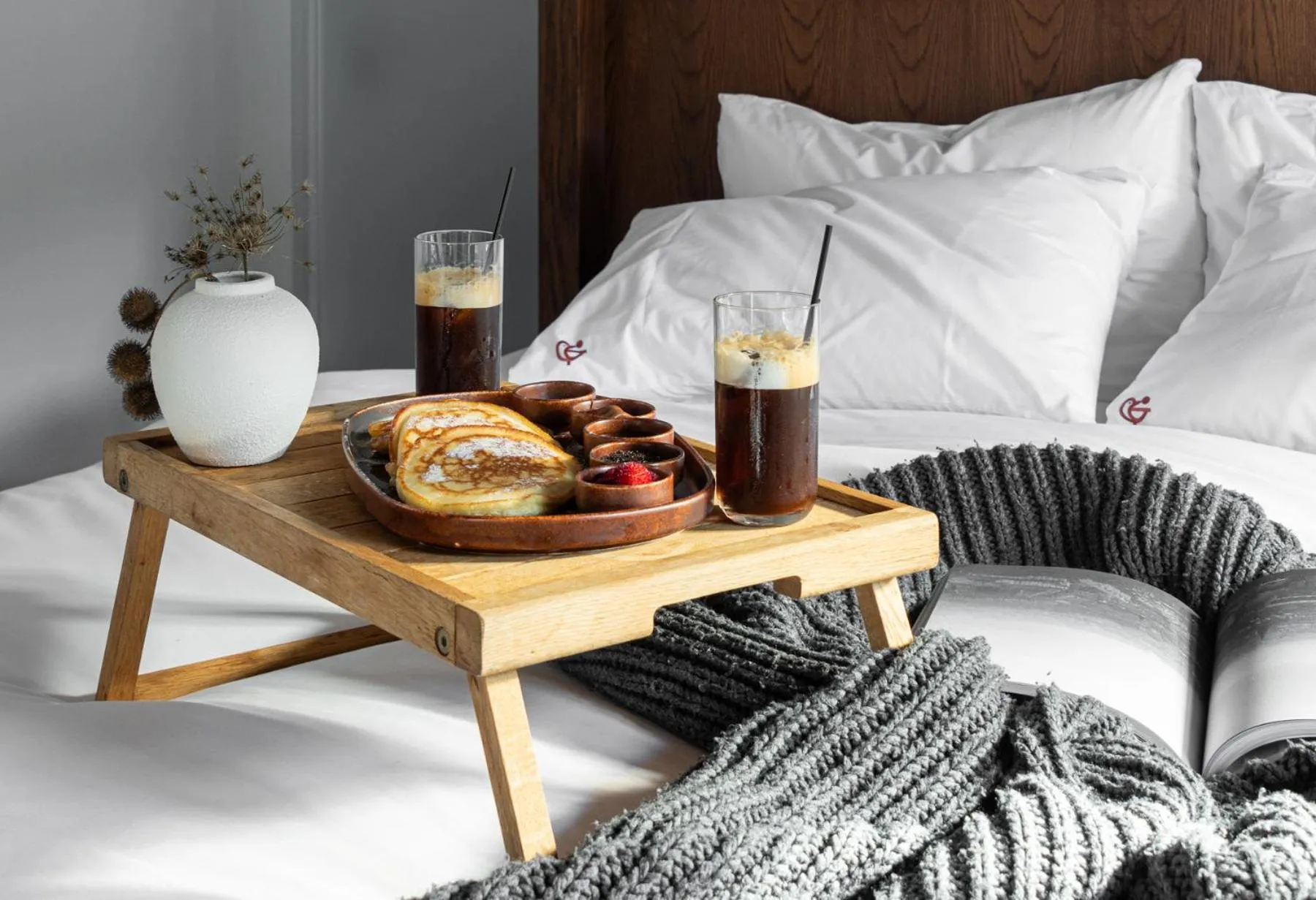 room service, Bed in Unedo All Seasons Boutique Hotel