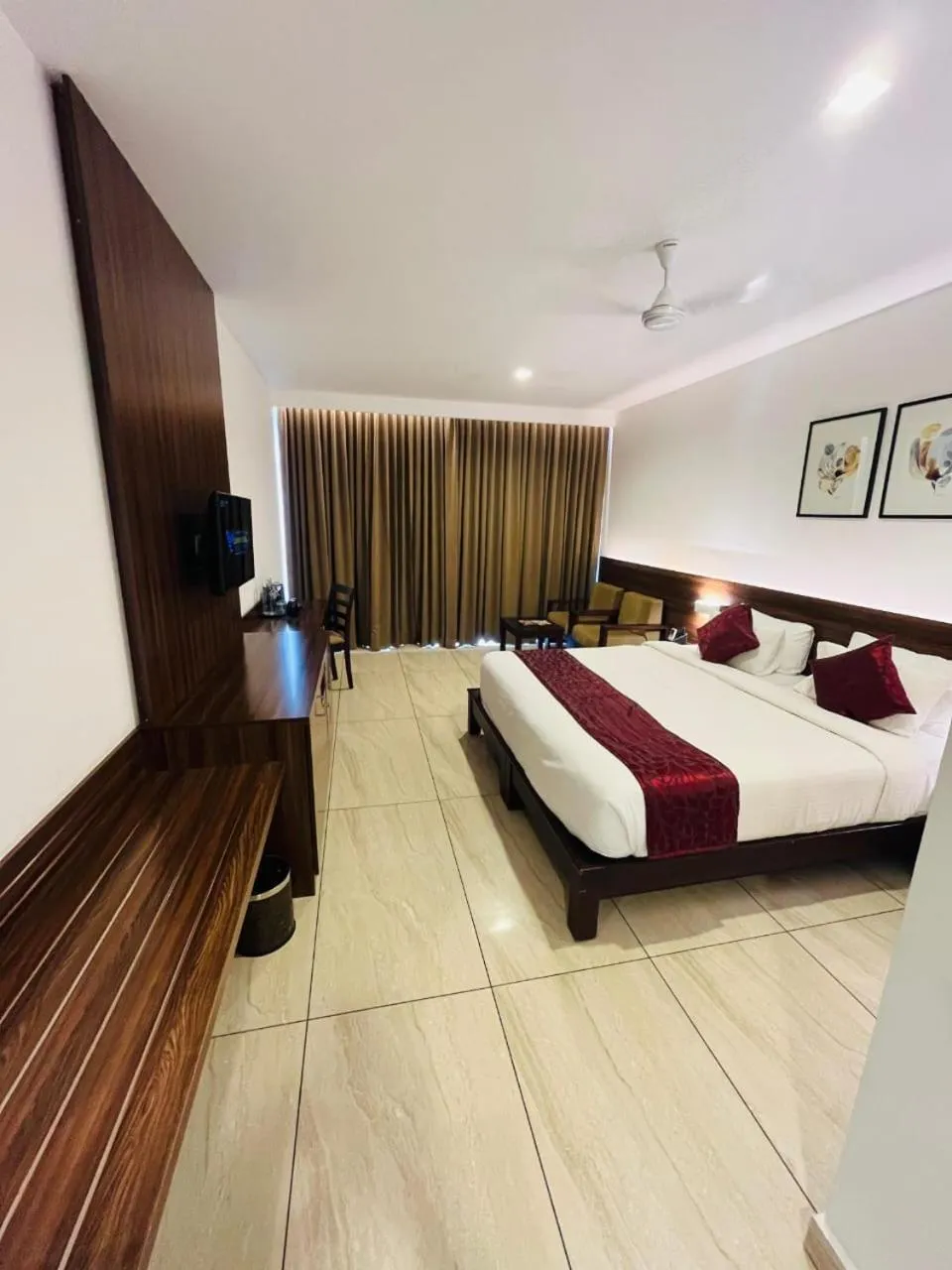 Bed in WILD AVENUE RESORT & SPA