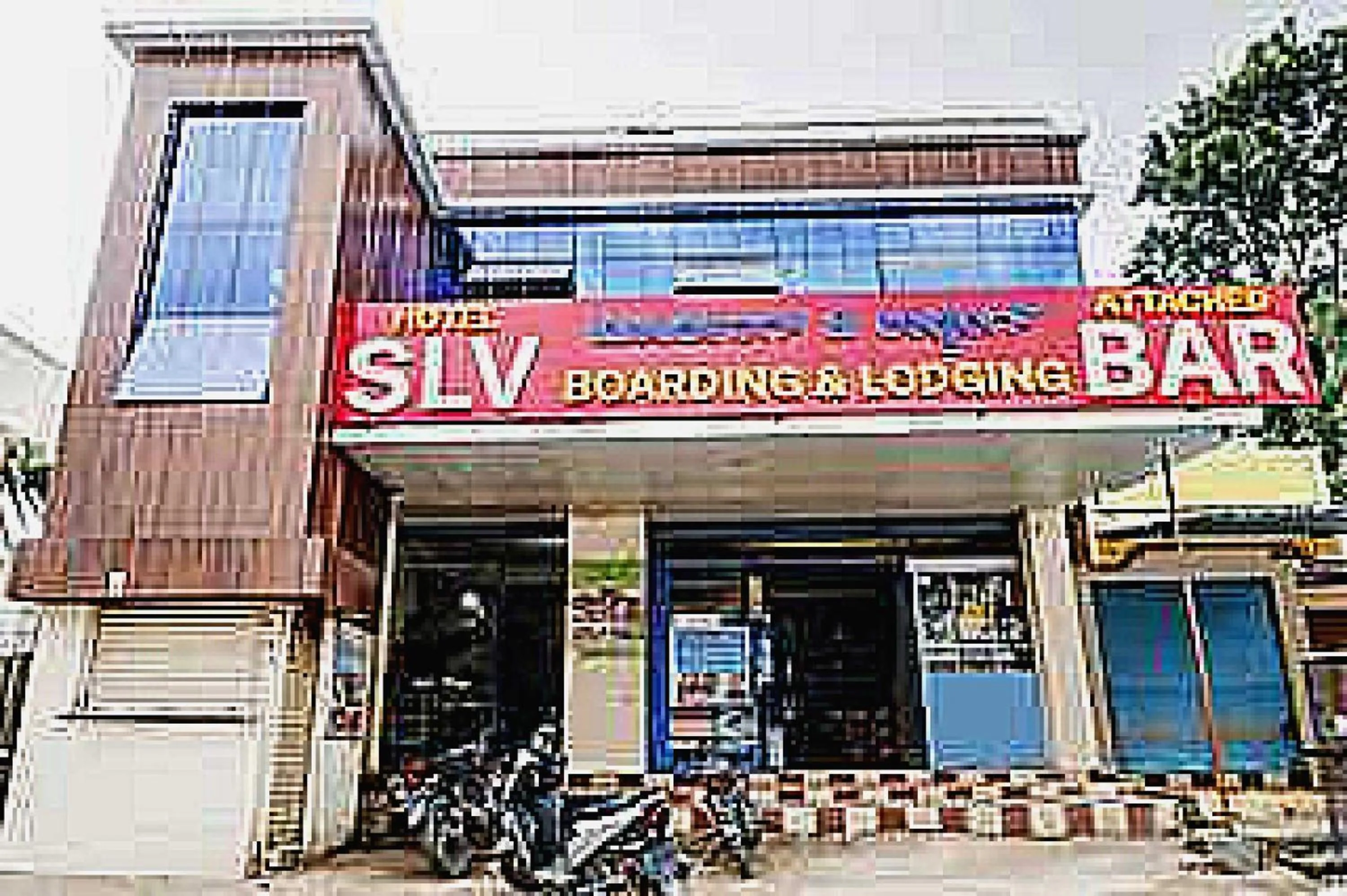 Facade/entrance in Hotel O SLV Boarding & Lodging