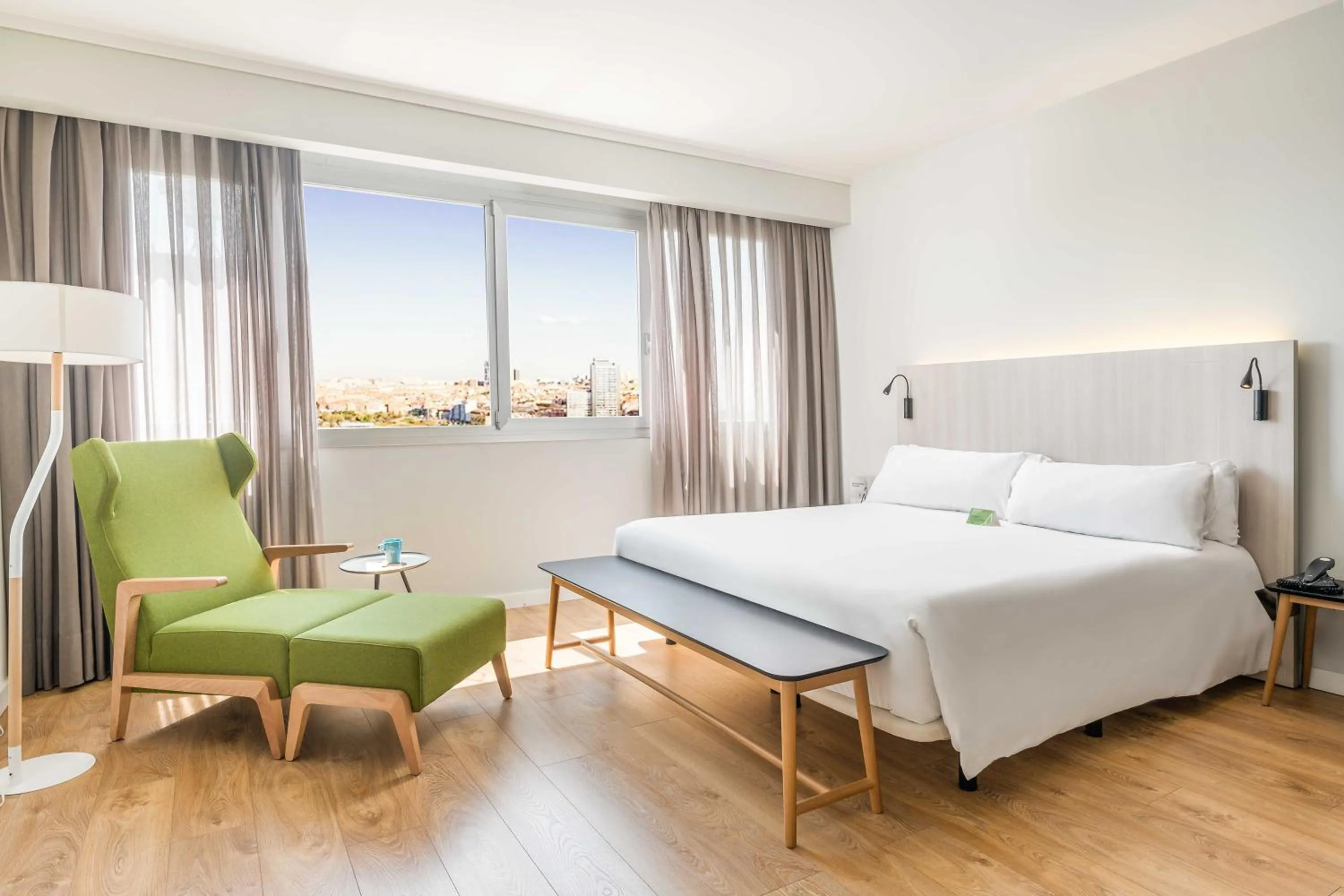 Bed in ARTIEM Madrid