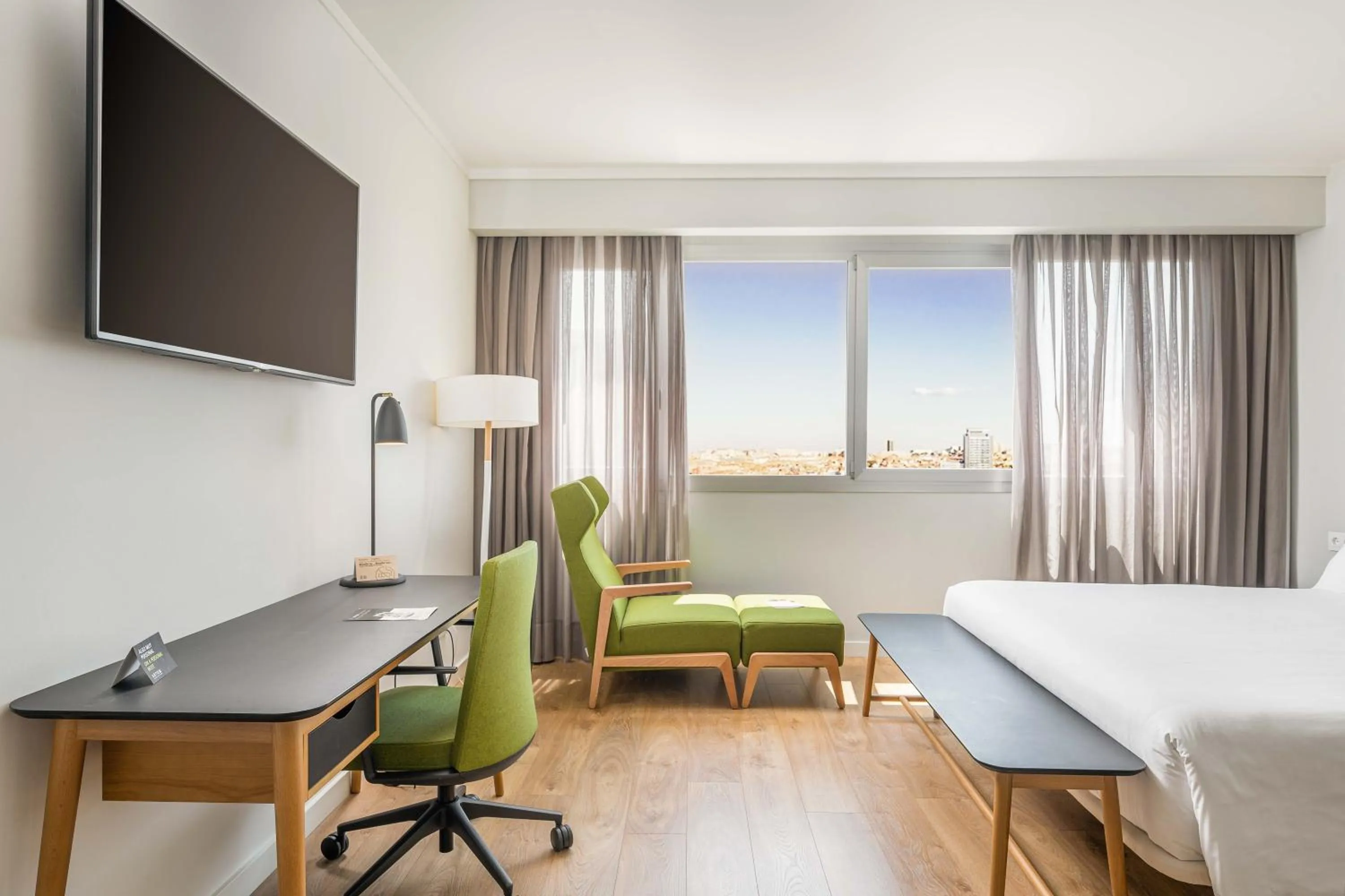 Bed in ARTIEM Madrid