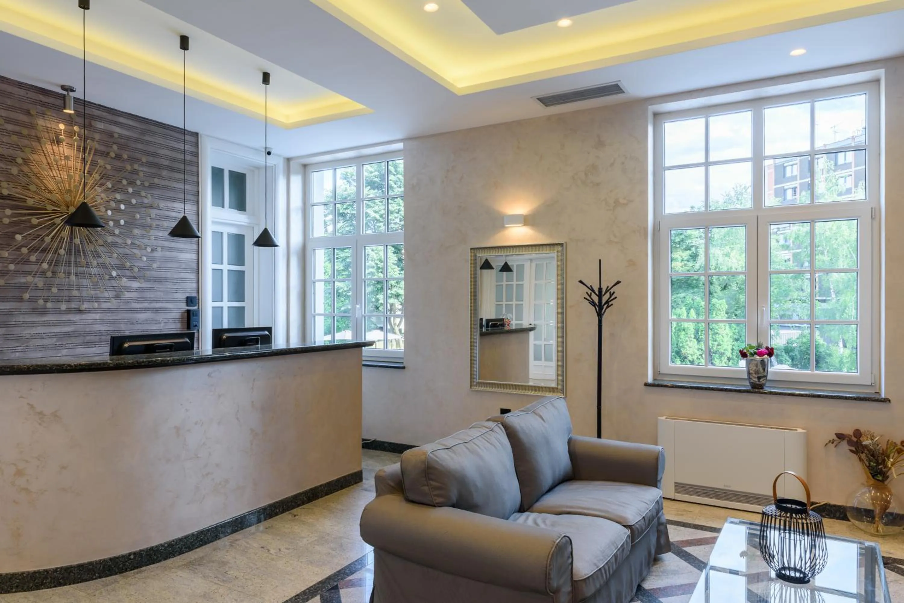 Lobby or reception in Emilia Lux Rooms