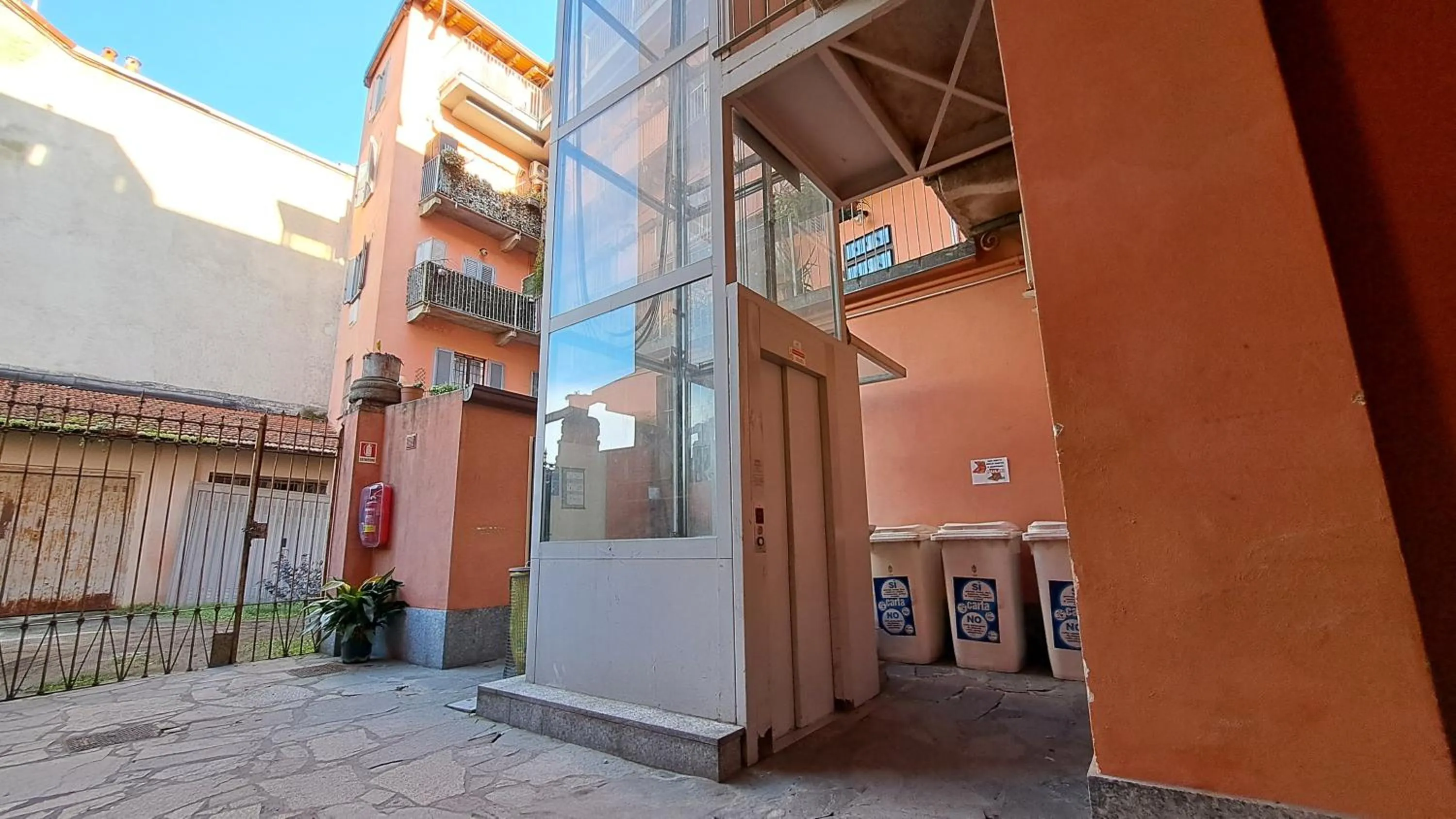 elevator in Gorla Skyline - Top Floor Apartment