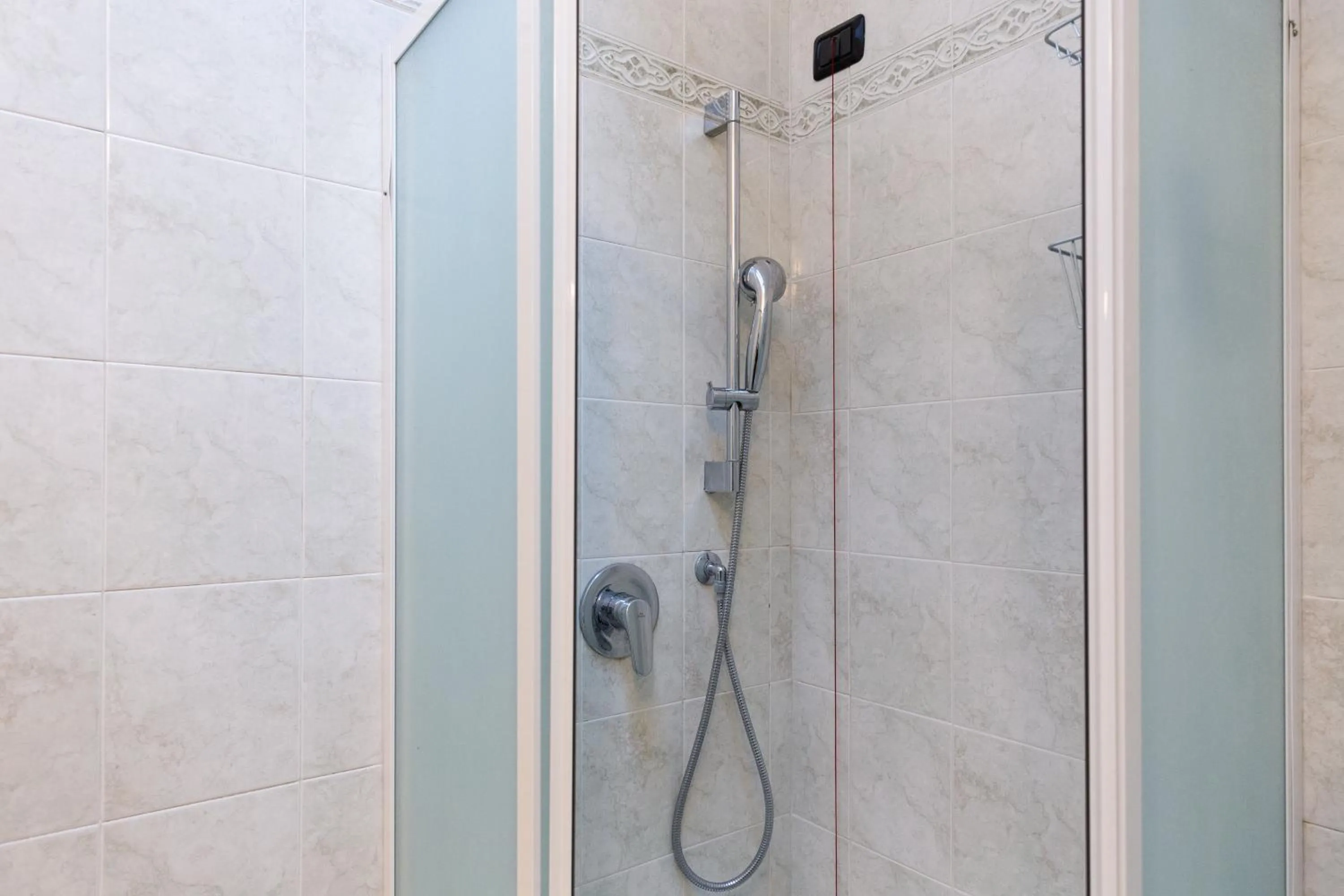 Shower in Gorla Skyline - Top Floor Apartment