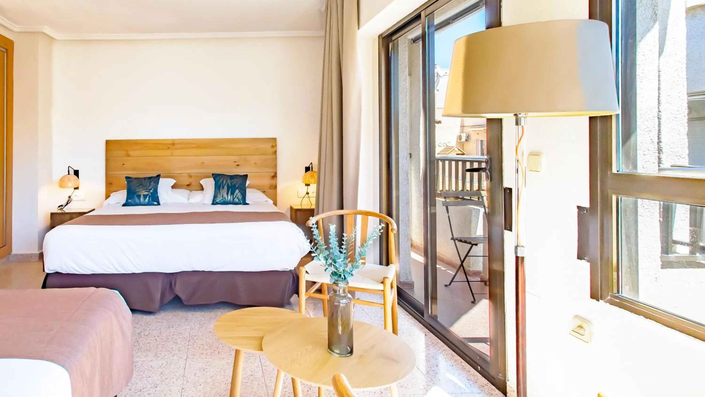 Bedroom, Bed in Hotel Eden Mar