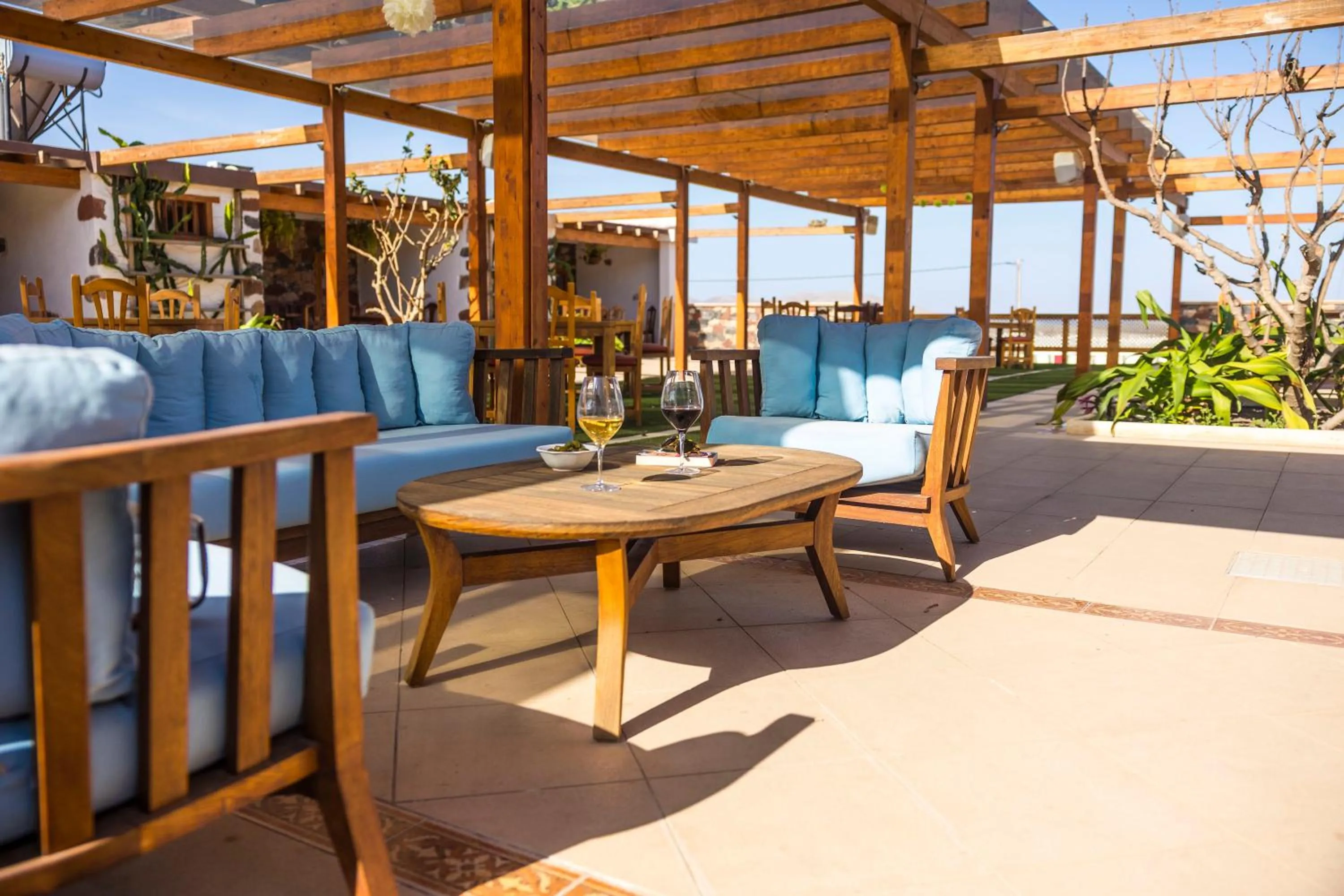 Patio in Hotel Rural Rosario Martin