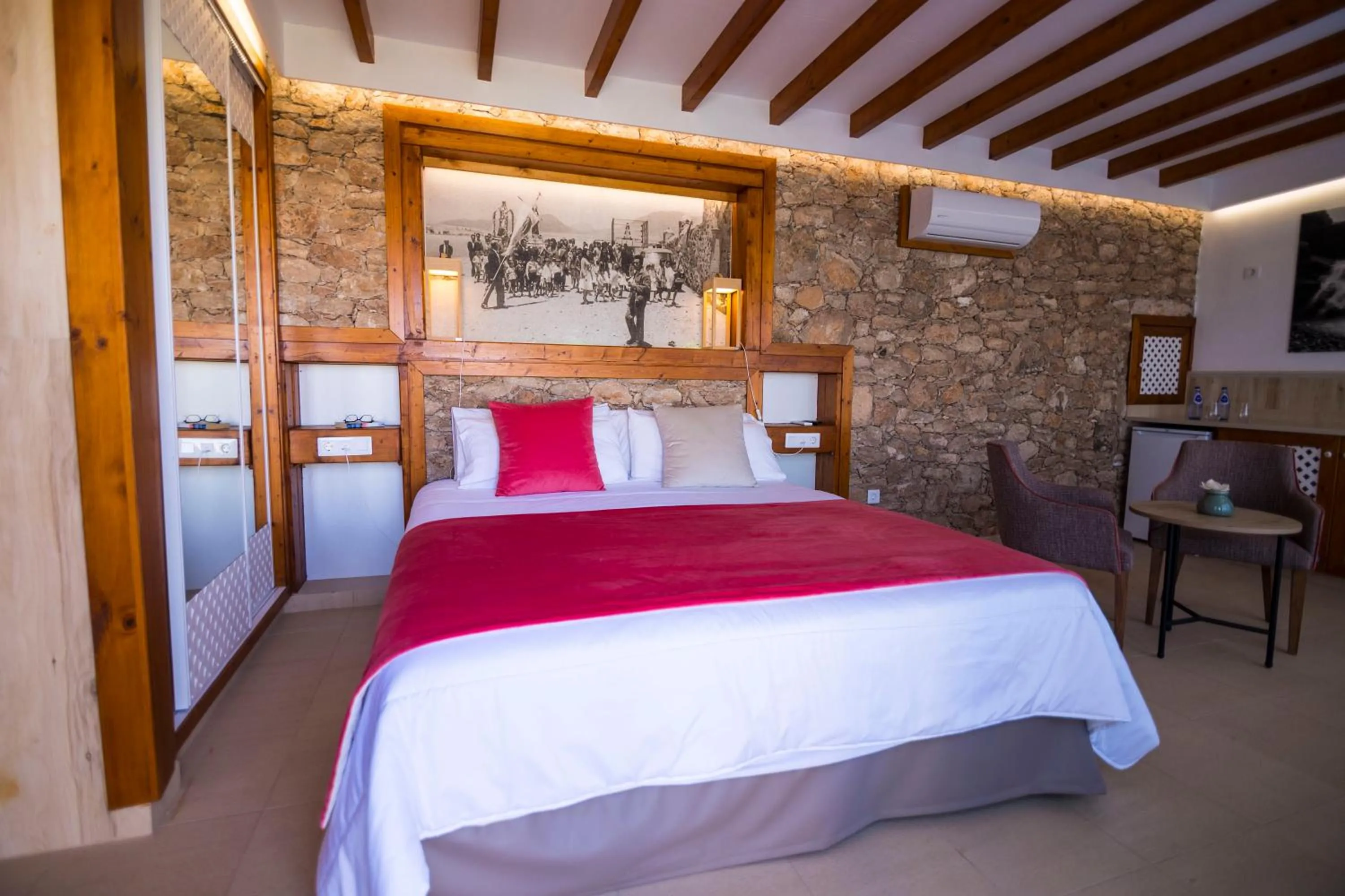 Bed in Hotel Rural Rosario Martin