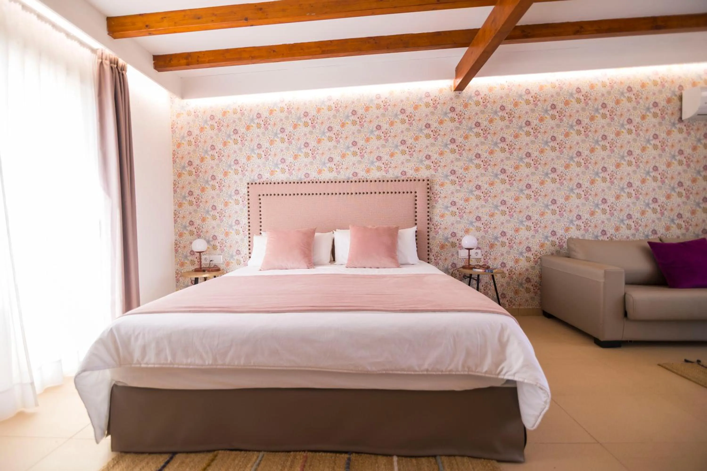 Bed in Hotel Rural Rosario Martin