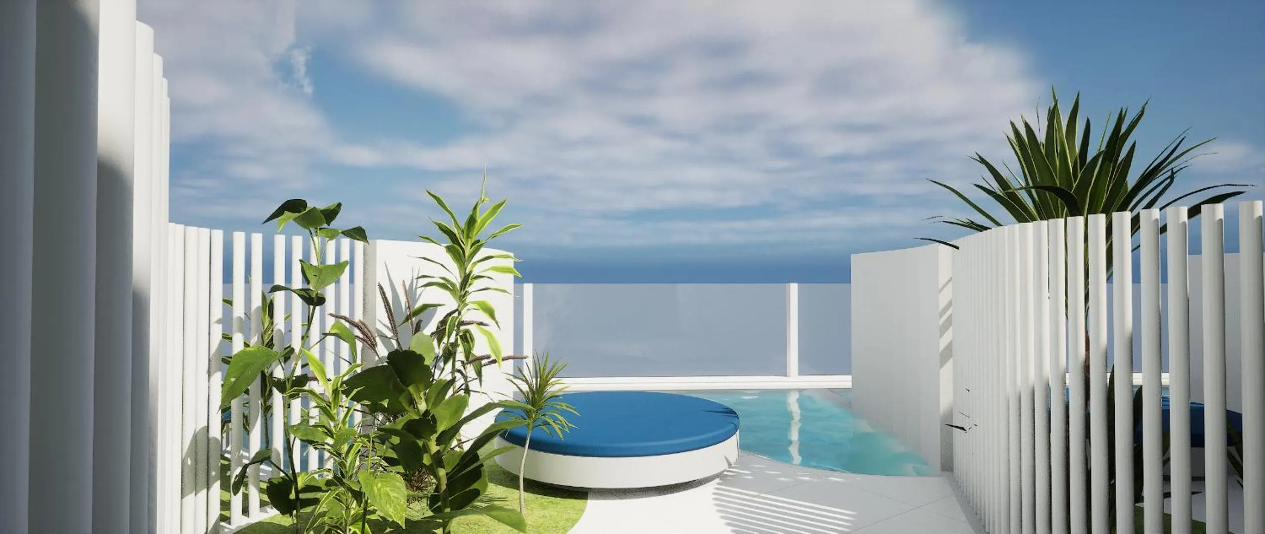 Swimming pool in The Salmar - New Opening