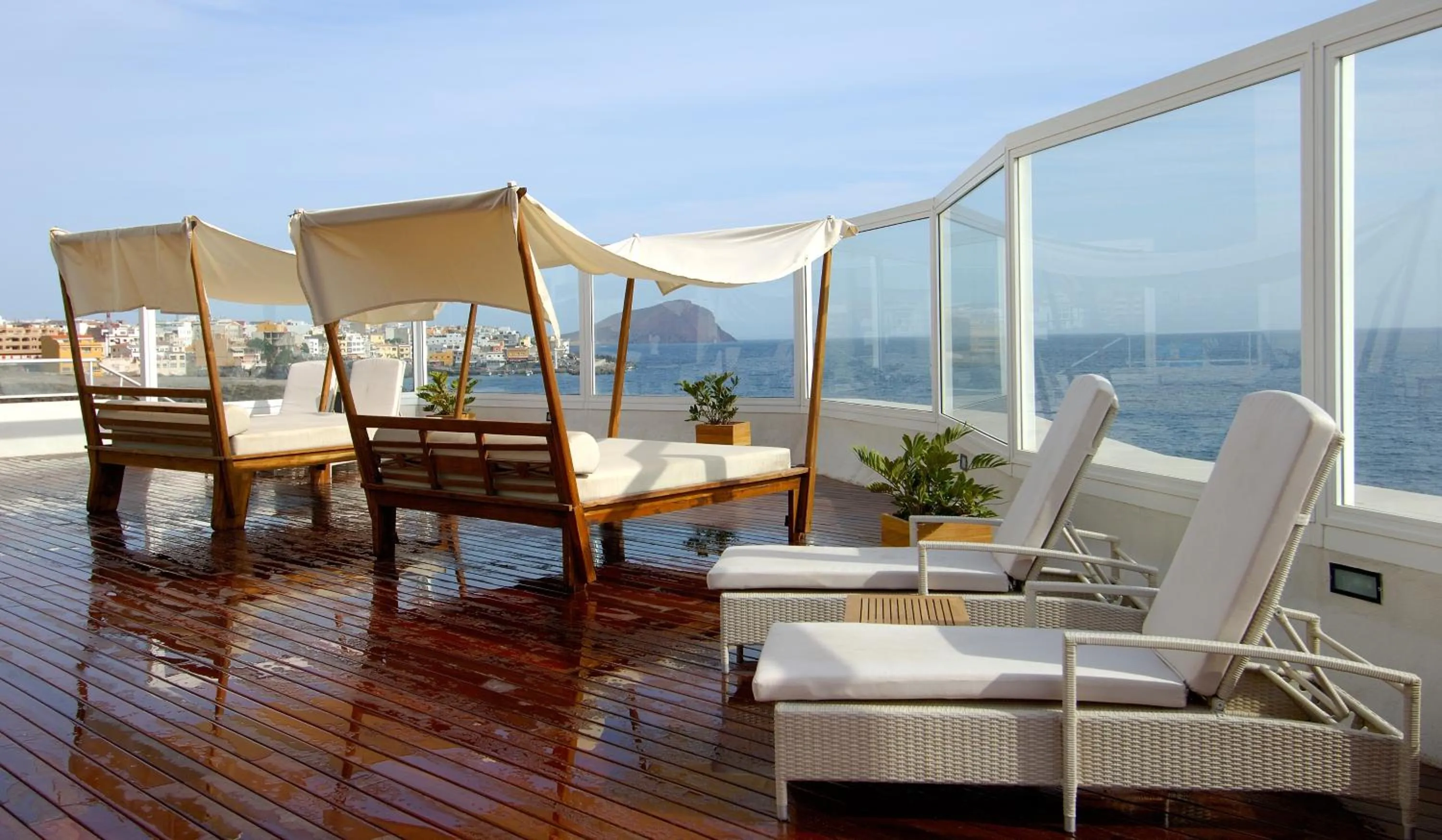 Balcony/Terrace in Hotel Tenerife Golf & Seaview