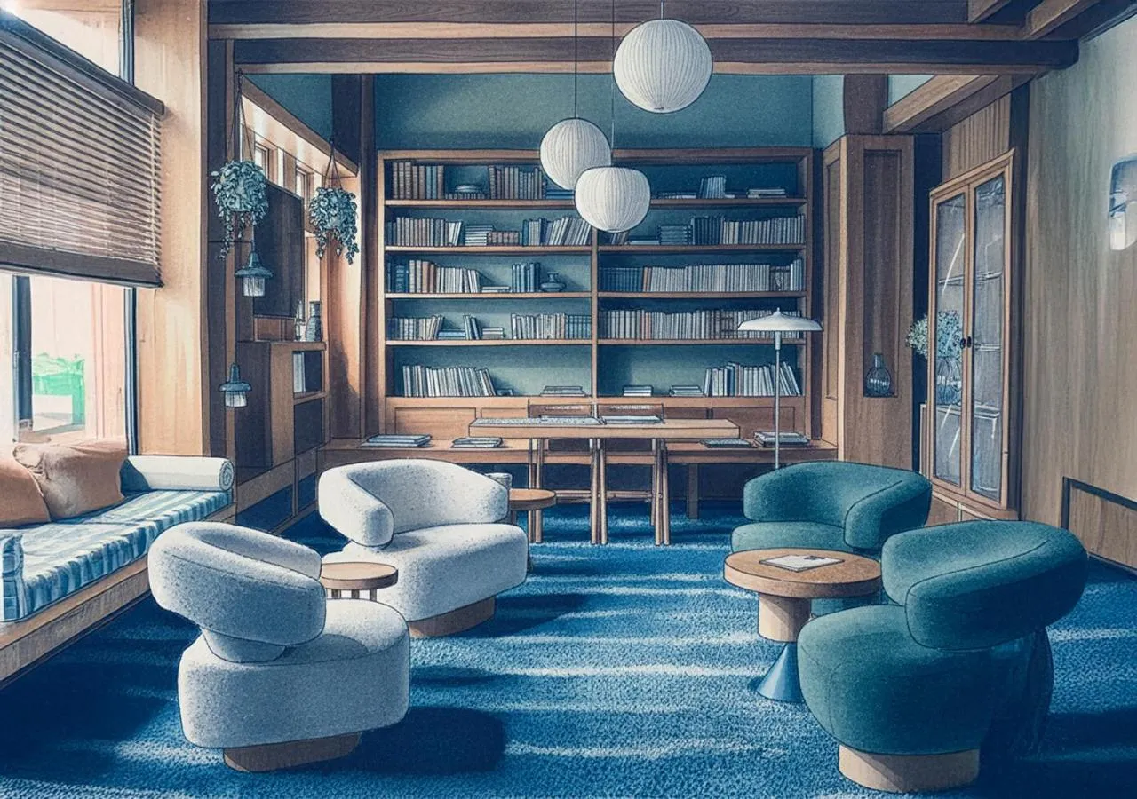 Seating area in The Salmar - New Opening