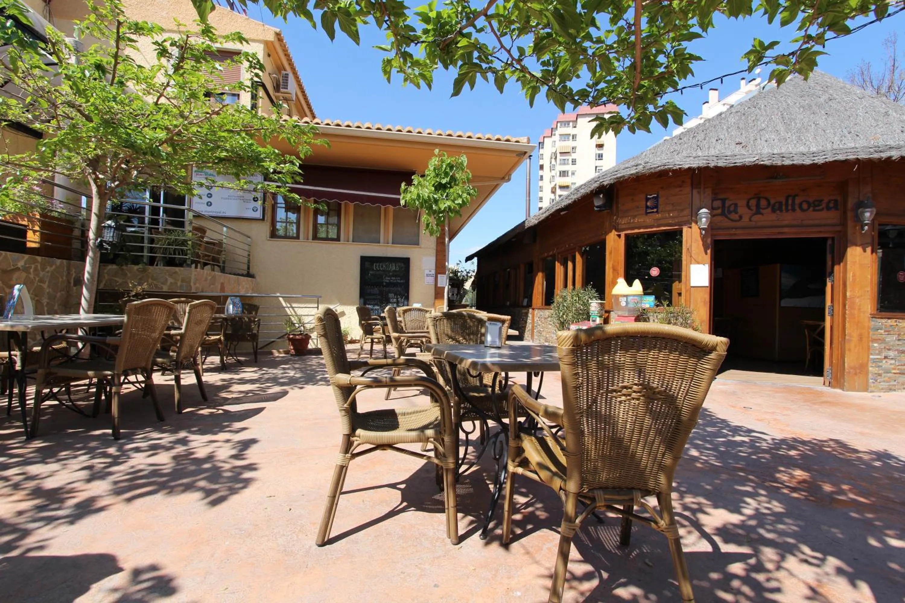 Lounge or bar in Hostal Mont Royal