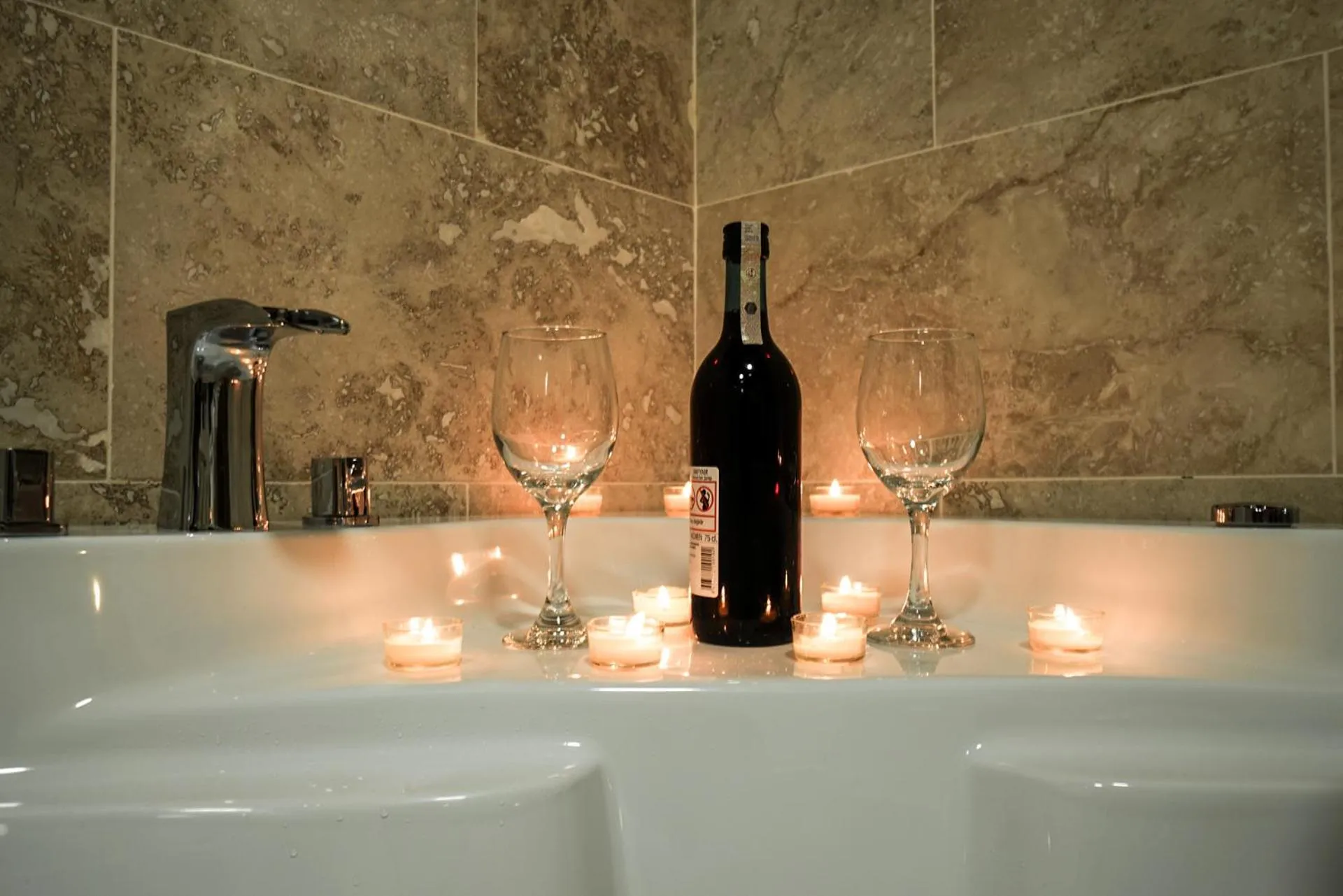 Bathroom in Serene Premium Stone House