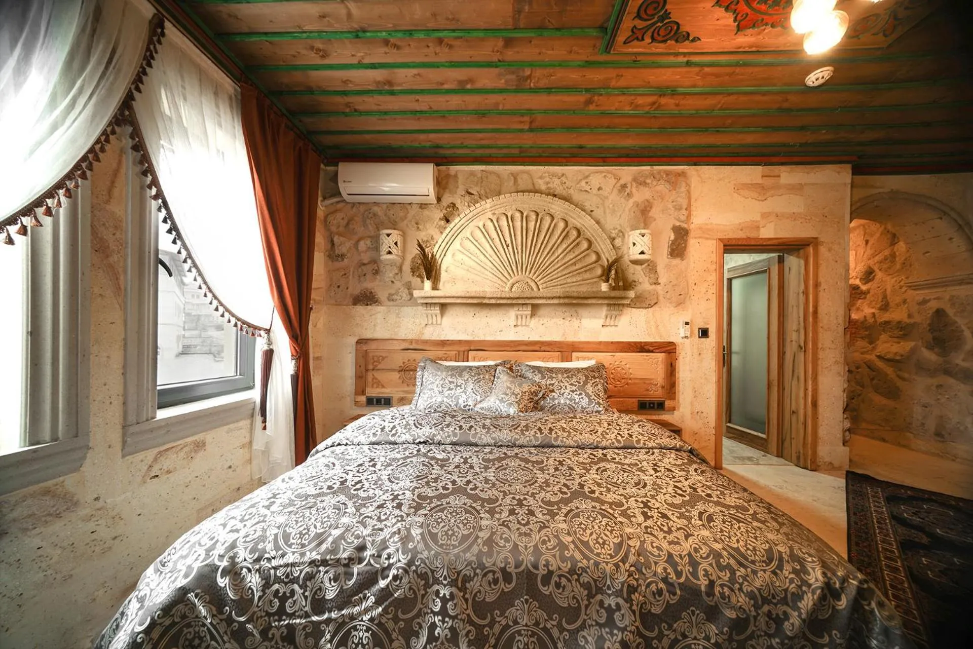 Bed in Serene Premium Stone House