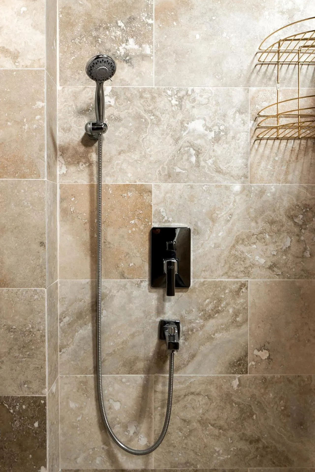 Shower in Serene Premium Stone House