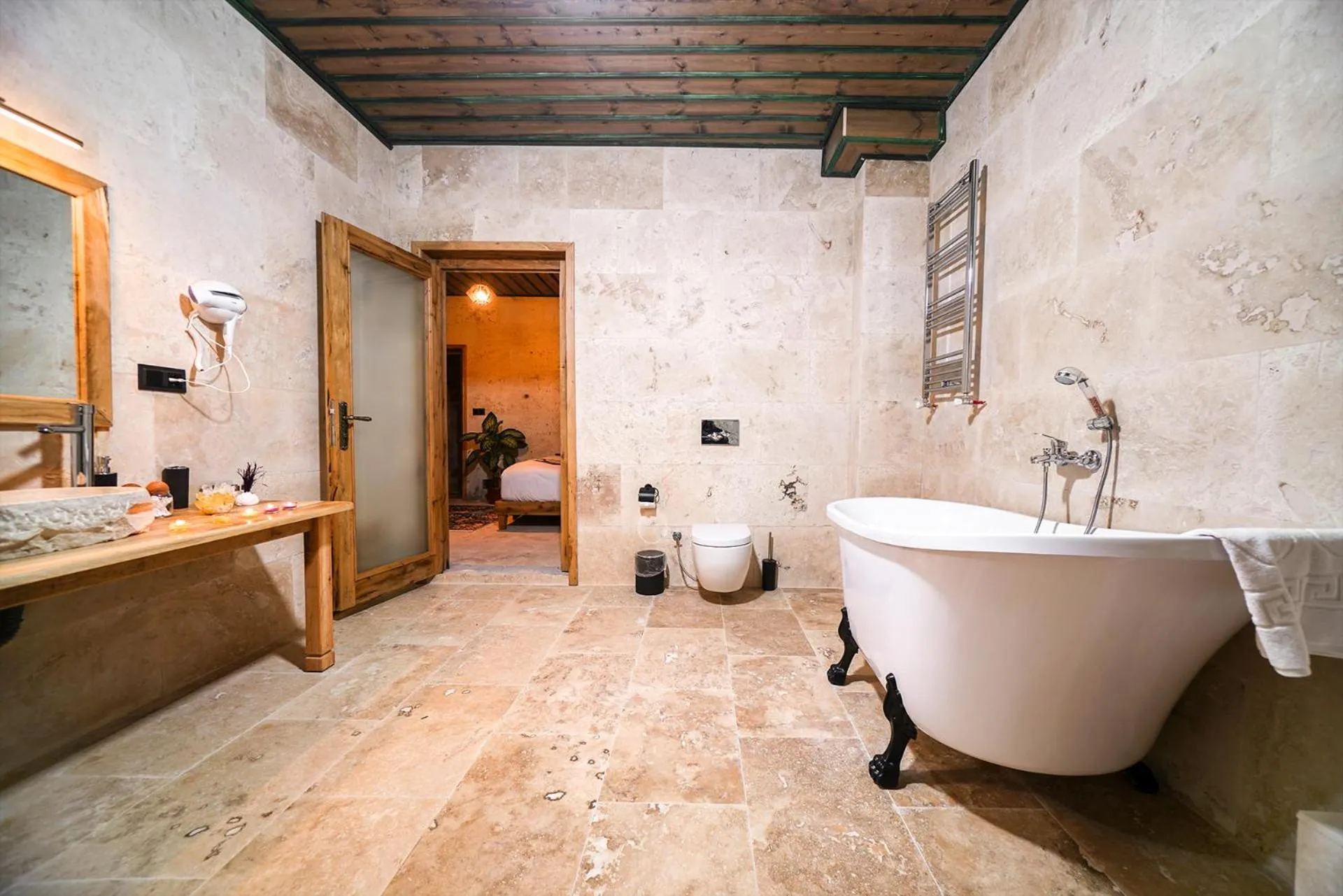 Bathroom in Serene Premium Stone House