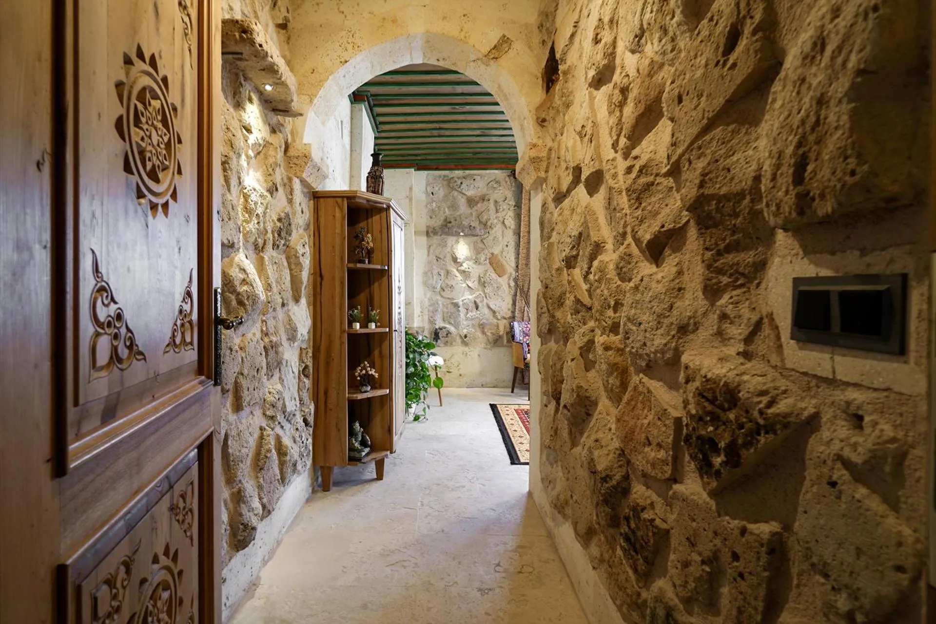 Facade/entrance in Serene Premium Stone House