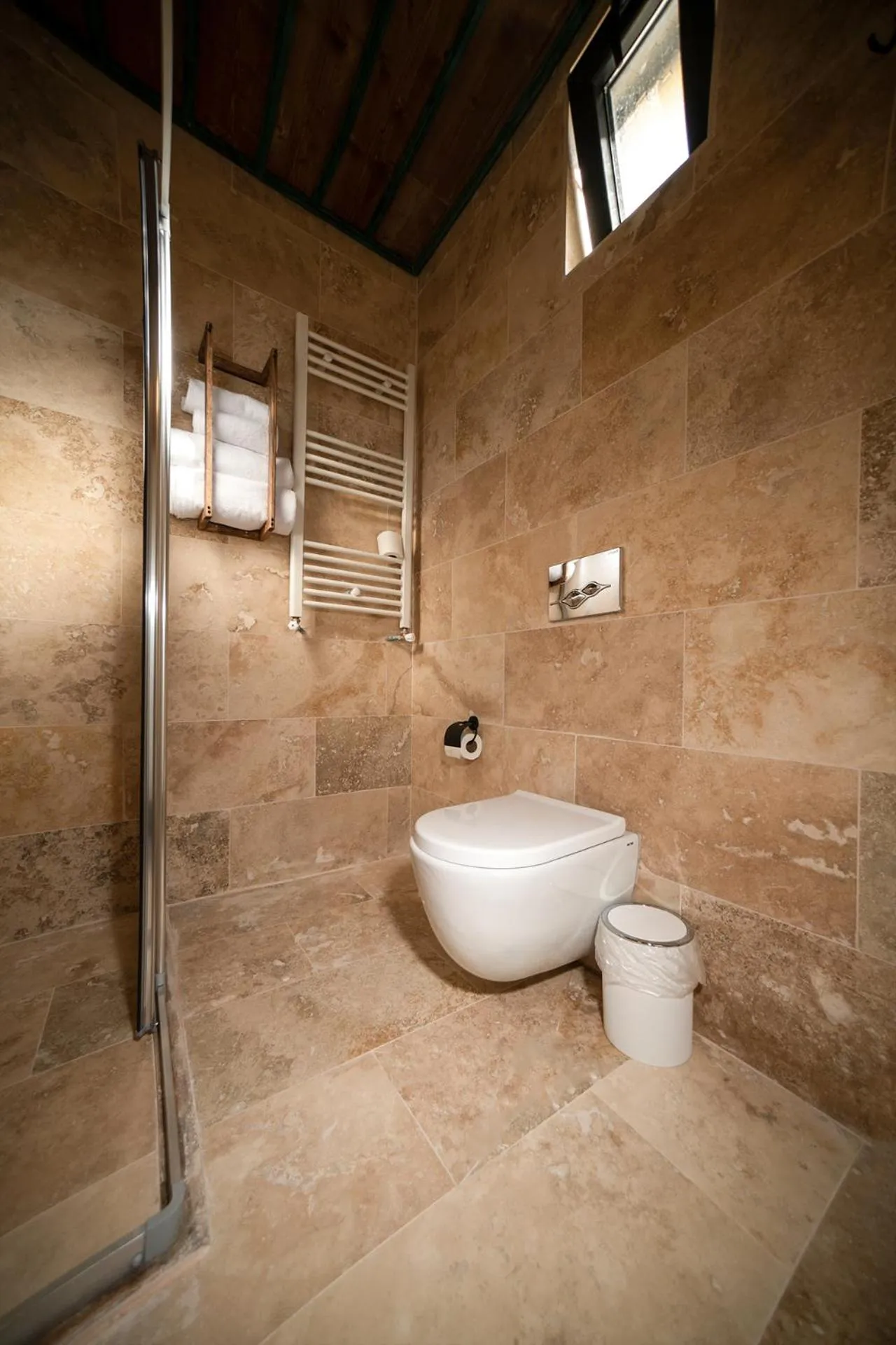 Shower in Serene Premium Stone House
