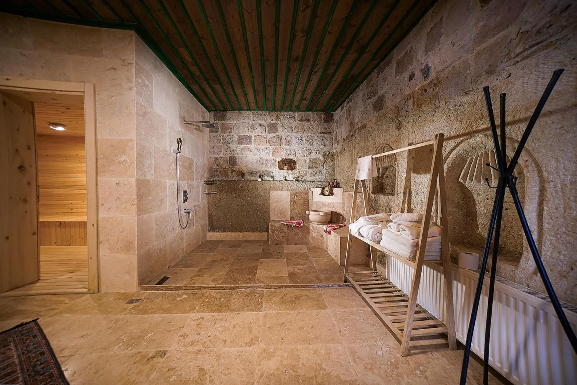 Bathroom in Serene Premium Stone House