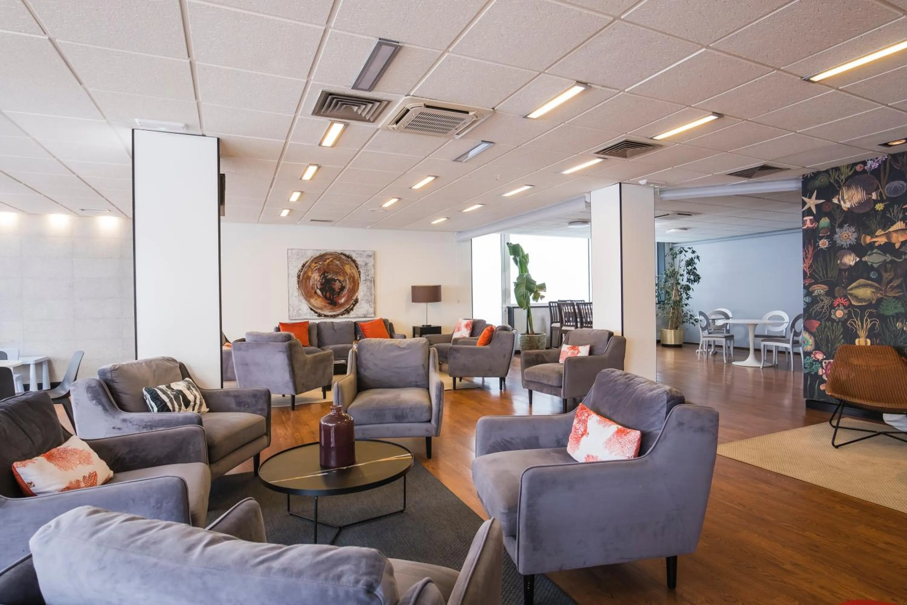 Lobby or reception in Alda Don Carlos