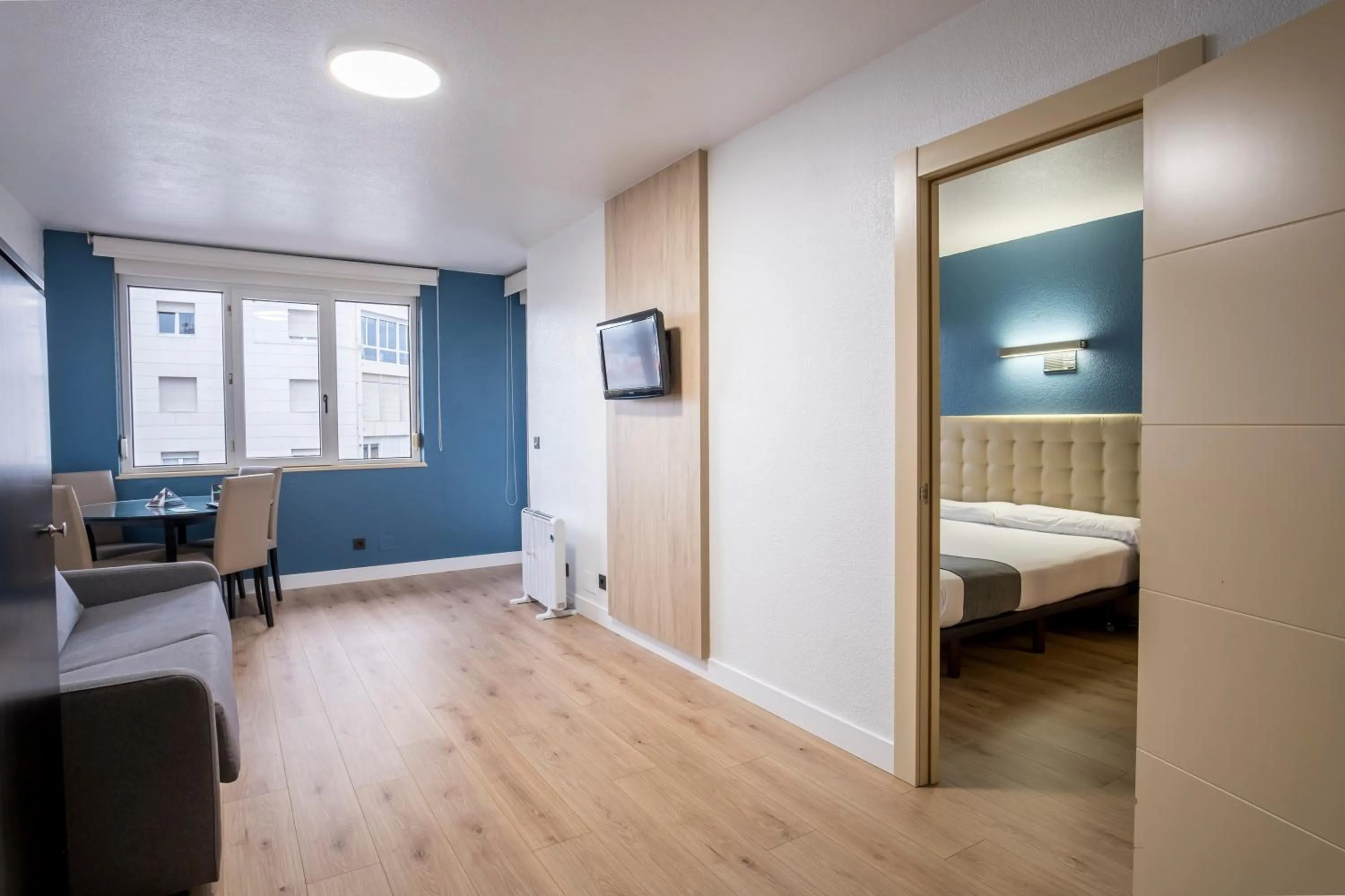 Living room, Bed in Alda Don Carlos