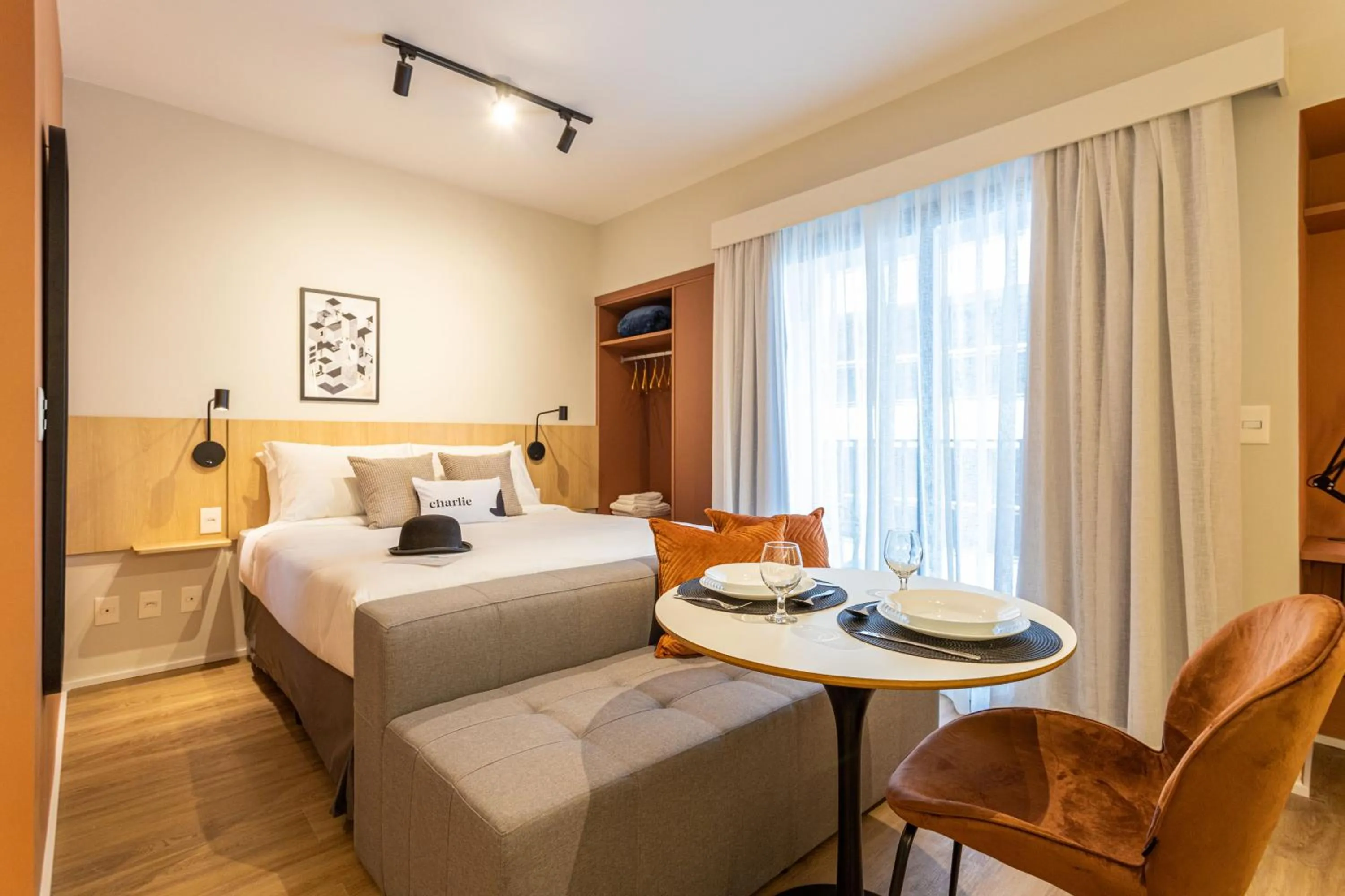 Bed in Charlie Aeroporto Congonhas CGH