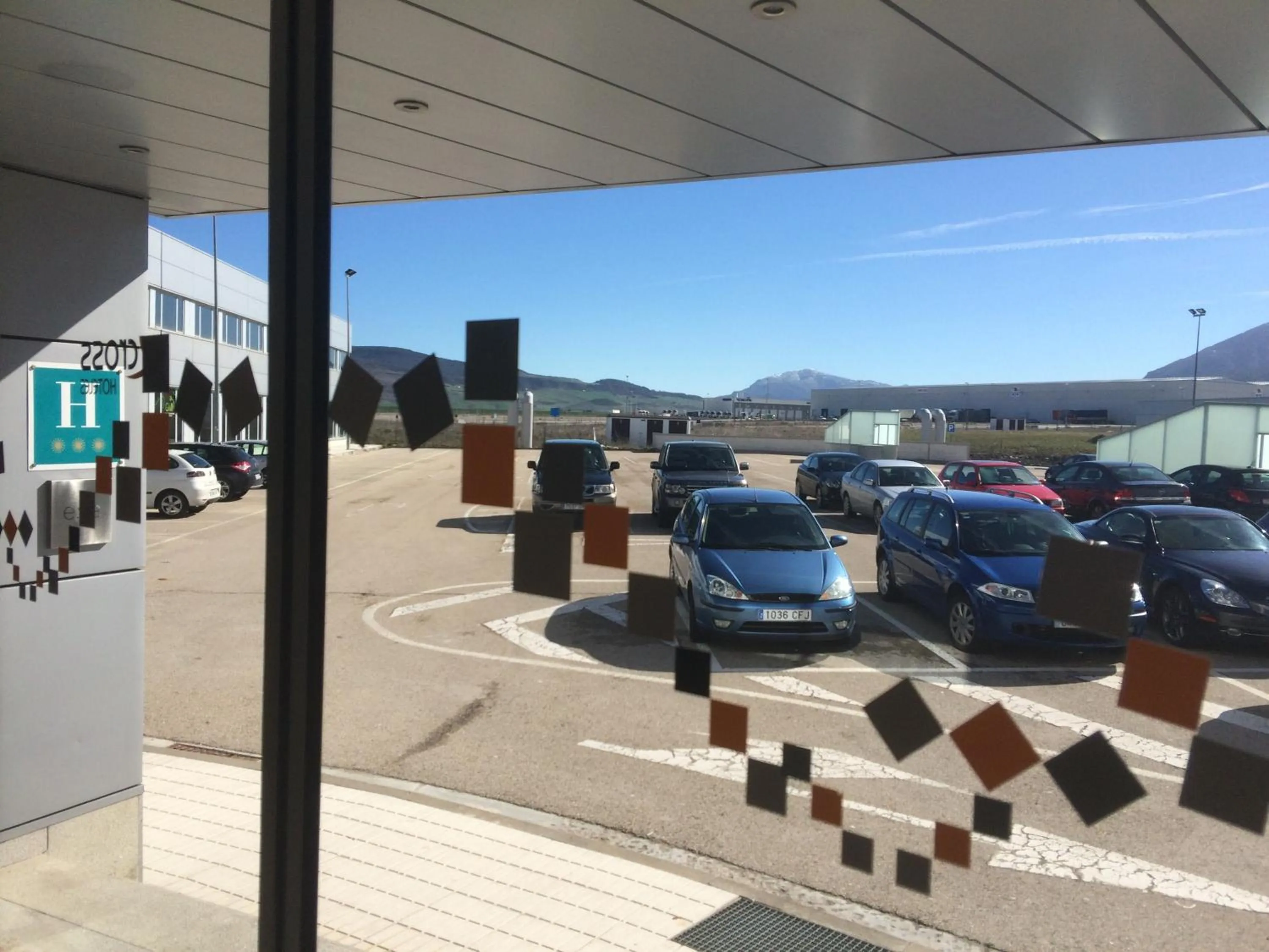 Facade/entrance in Blu Hotel Pamplona