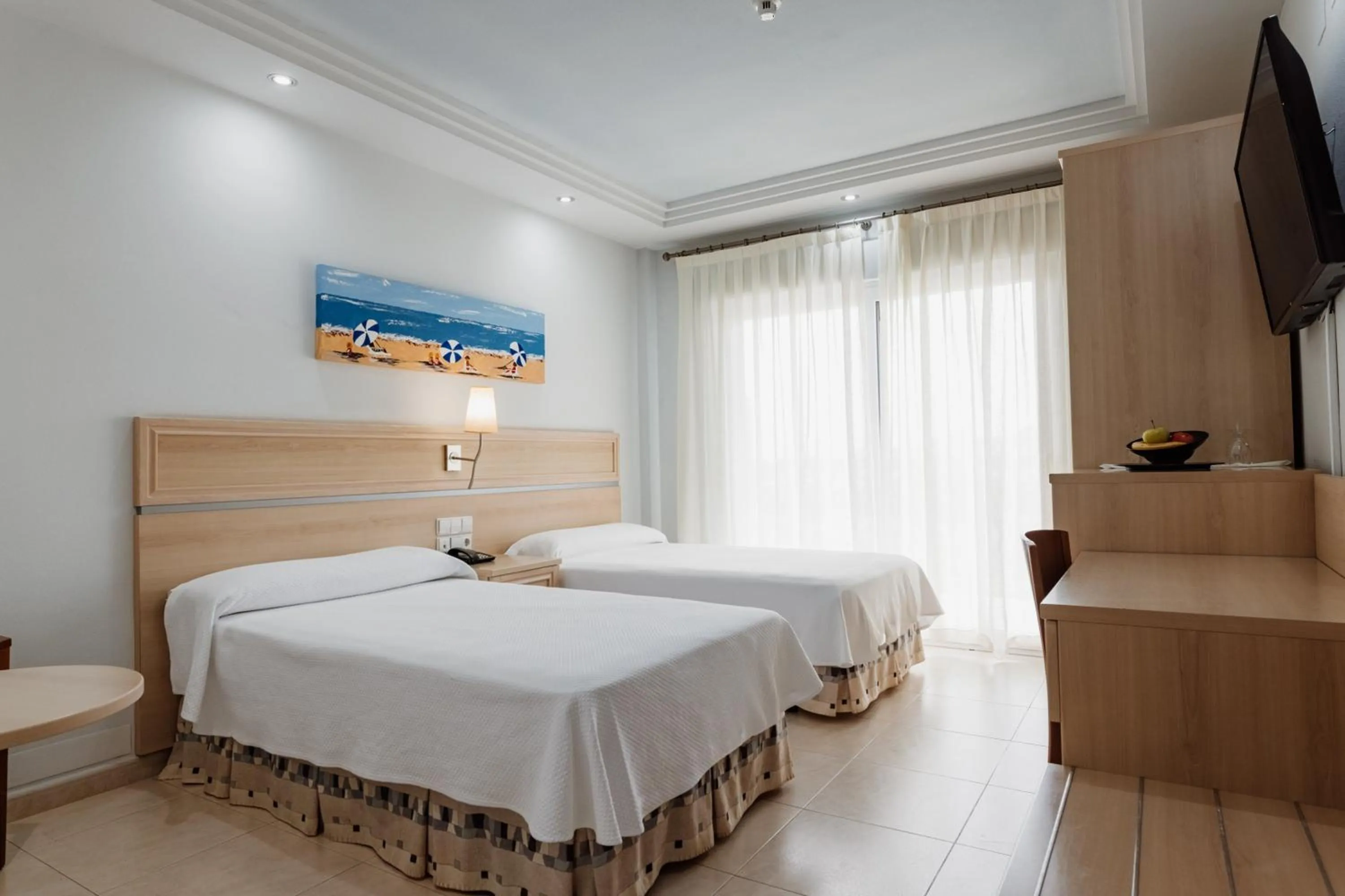 Bed in Hotel Las Gaviotas