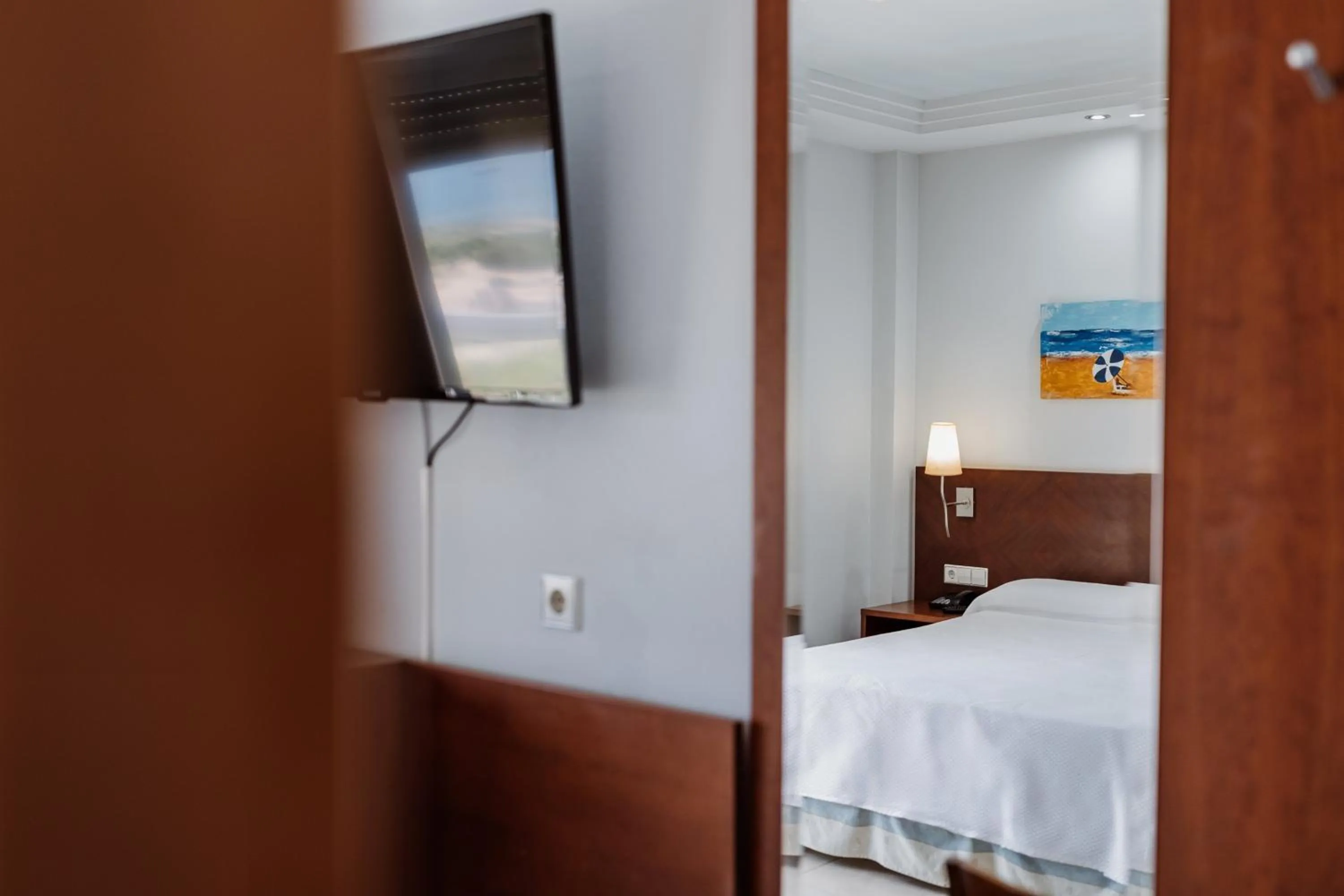 Bed in Hotel Las Gaviotas