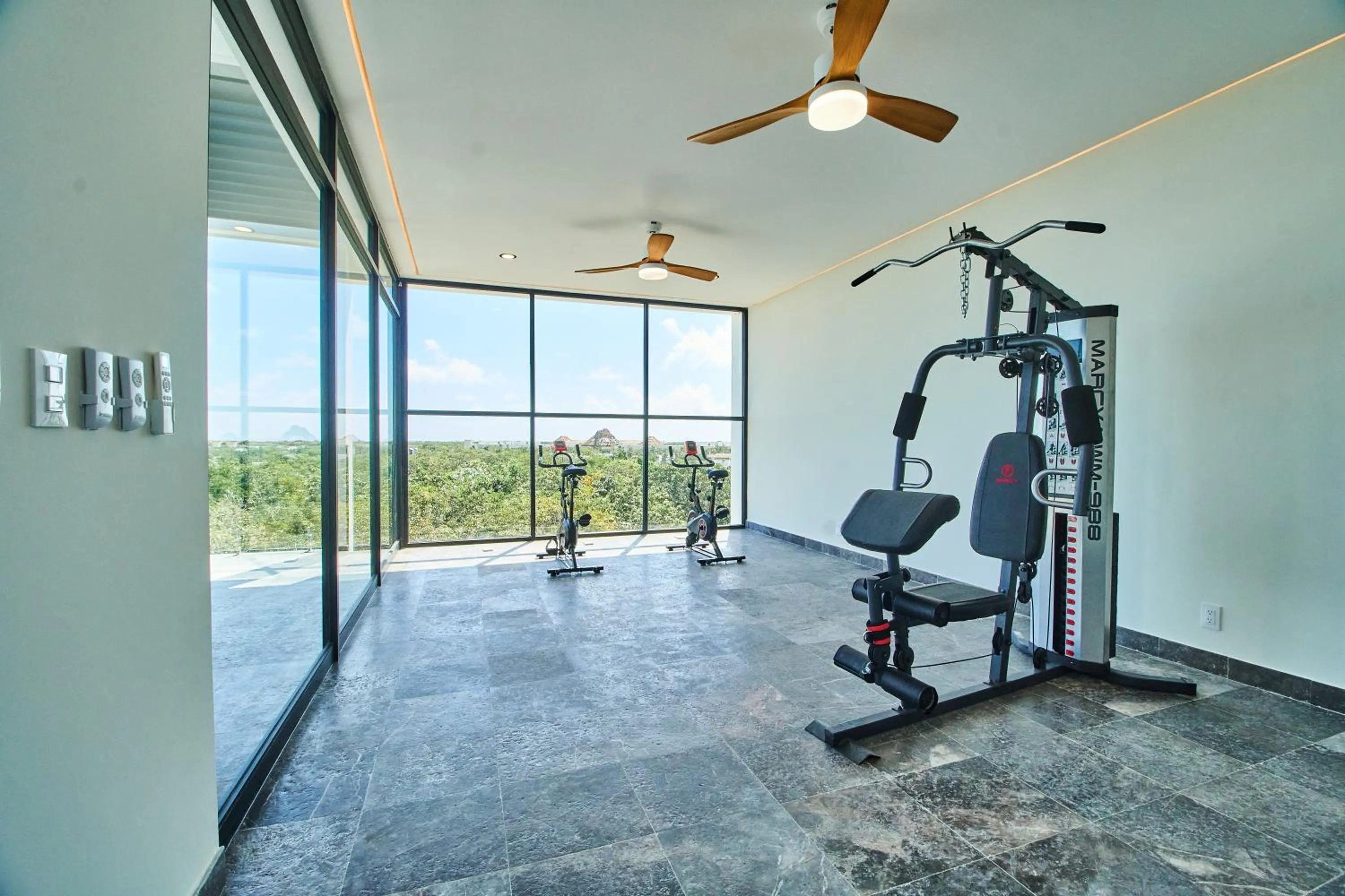 Fitness centre/facilities in Best Penthouse with Private Pool in Aldea Zama