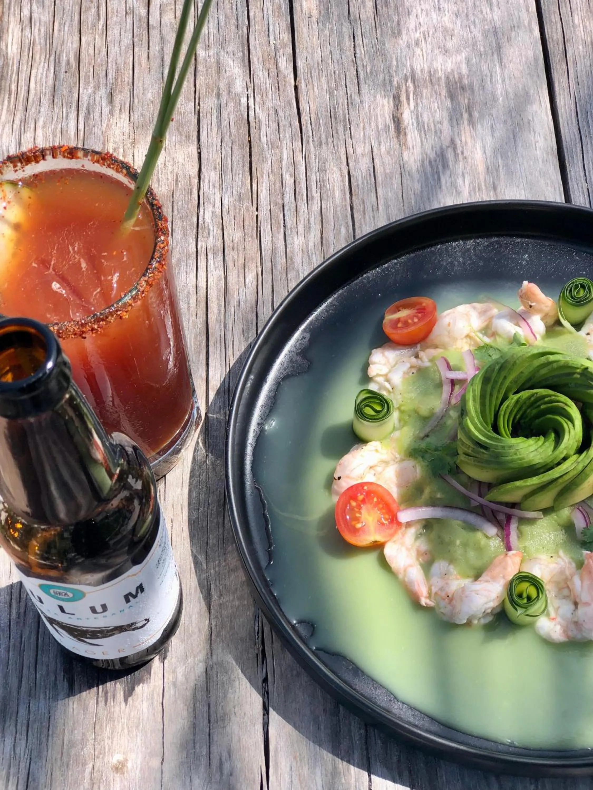 Restaurant/places to eat in Best Penthouse with Private Pool in Aldea Zama