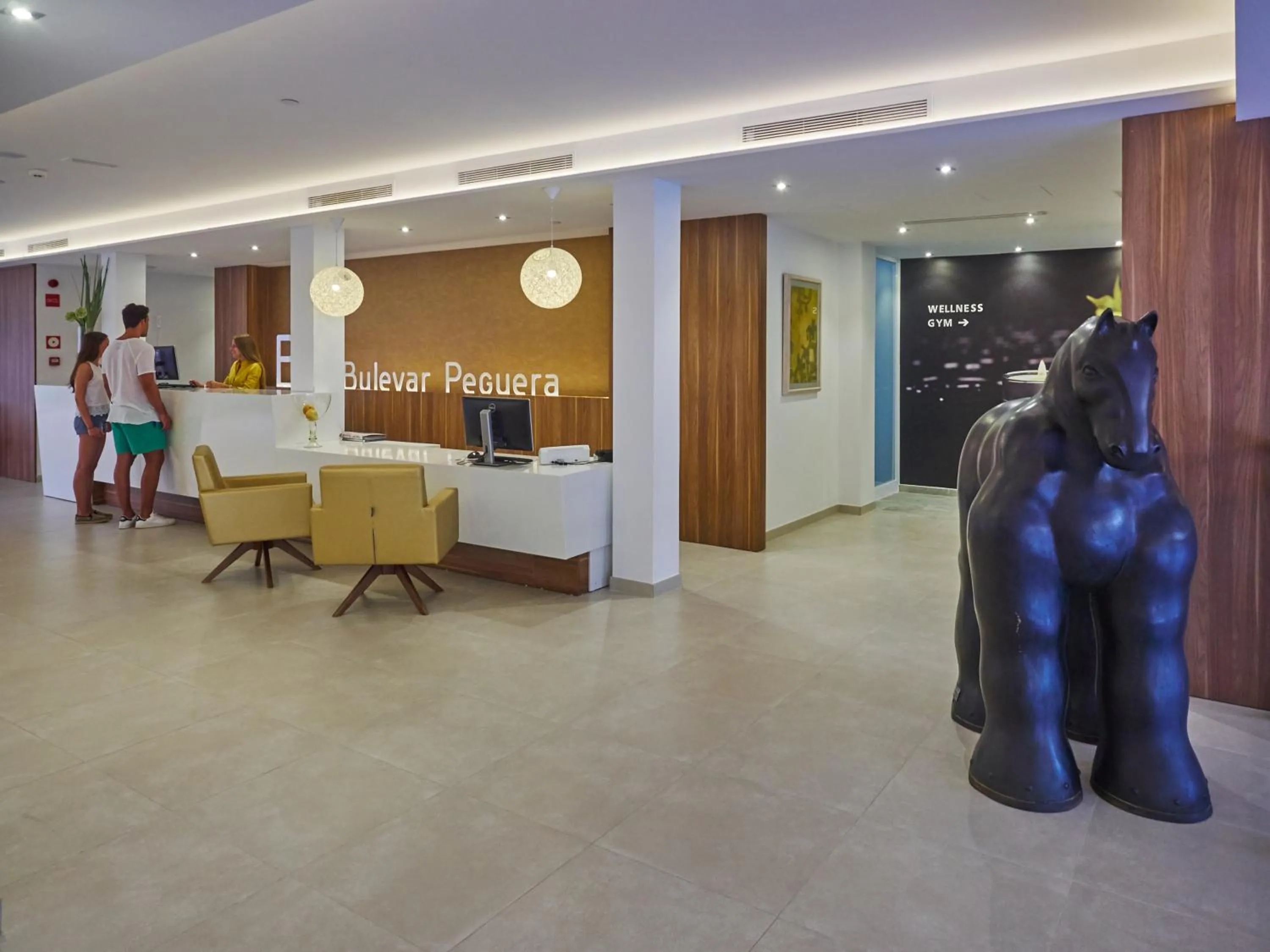 Lobby or reception in BQ Bulevar Peguera- Adults Only