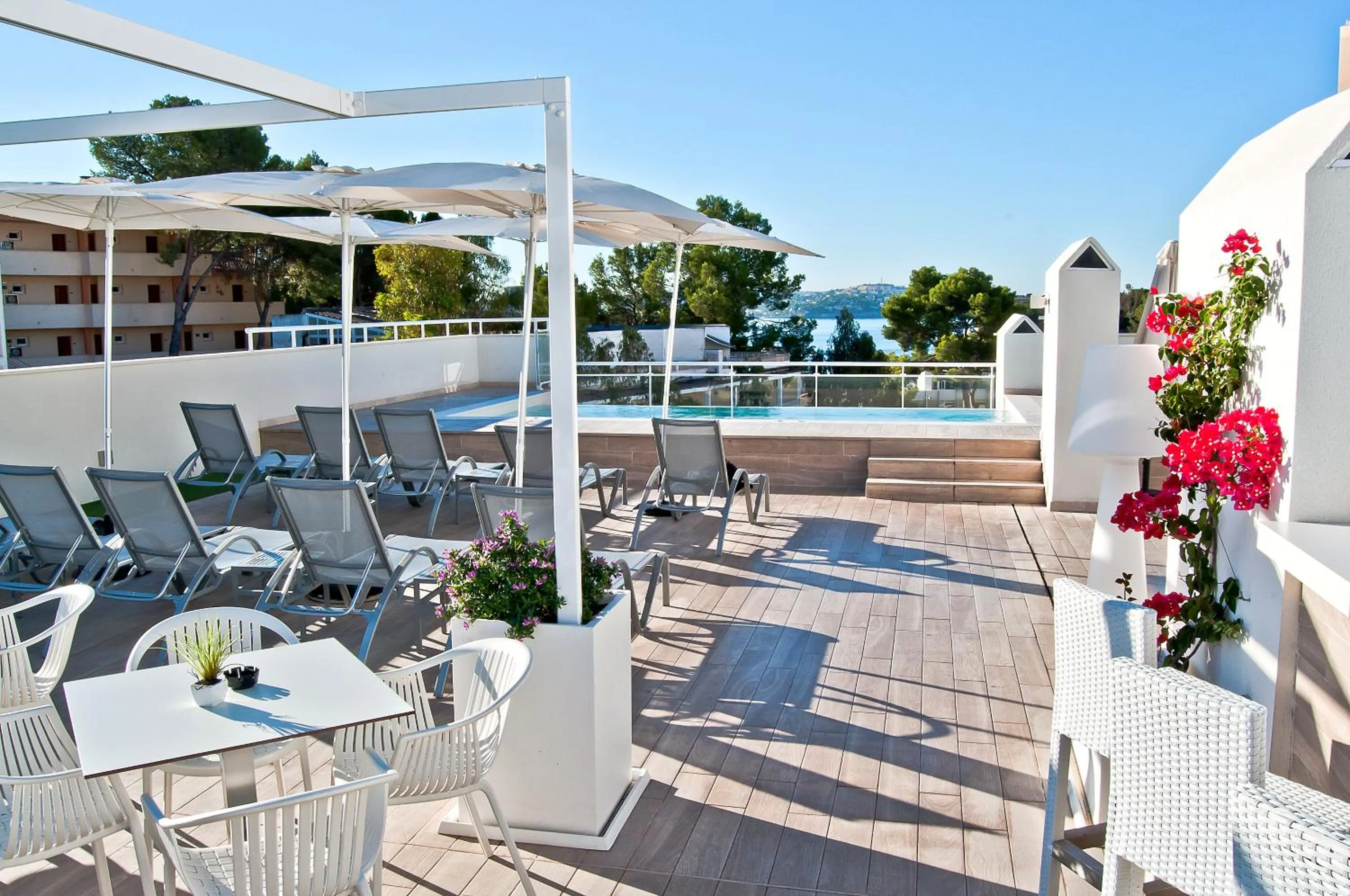 Balcony/Terrace in BQ Bulevar Peguera- Adults Only