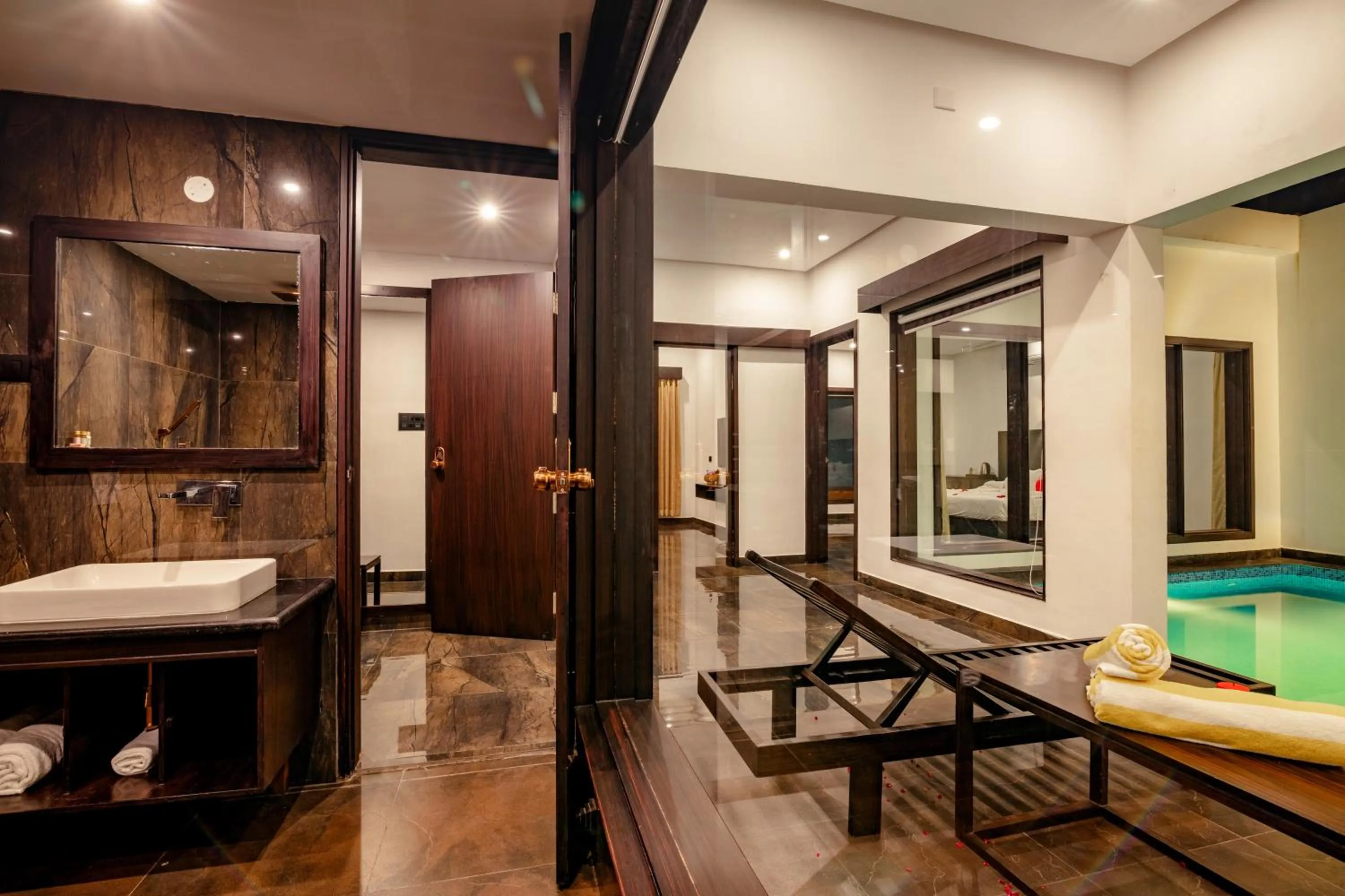Bathroom in The Saravi Resort