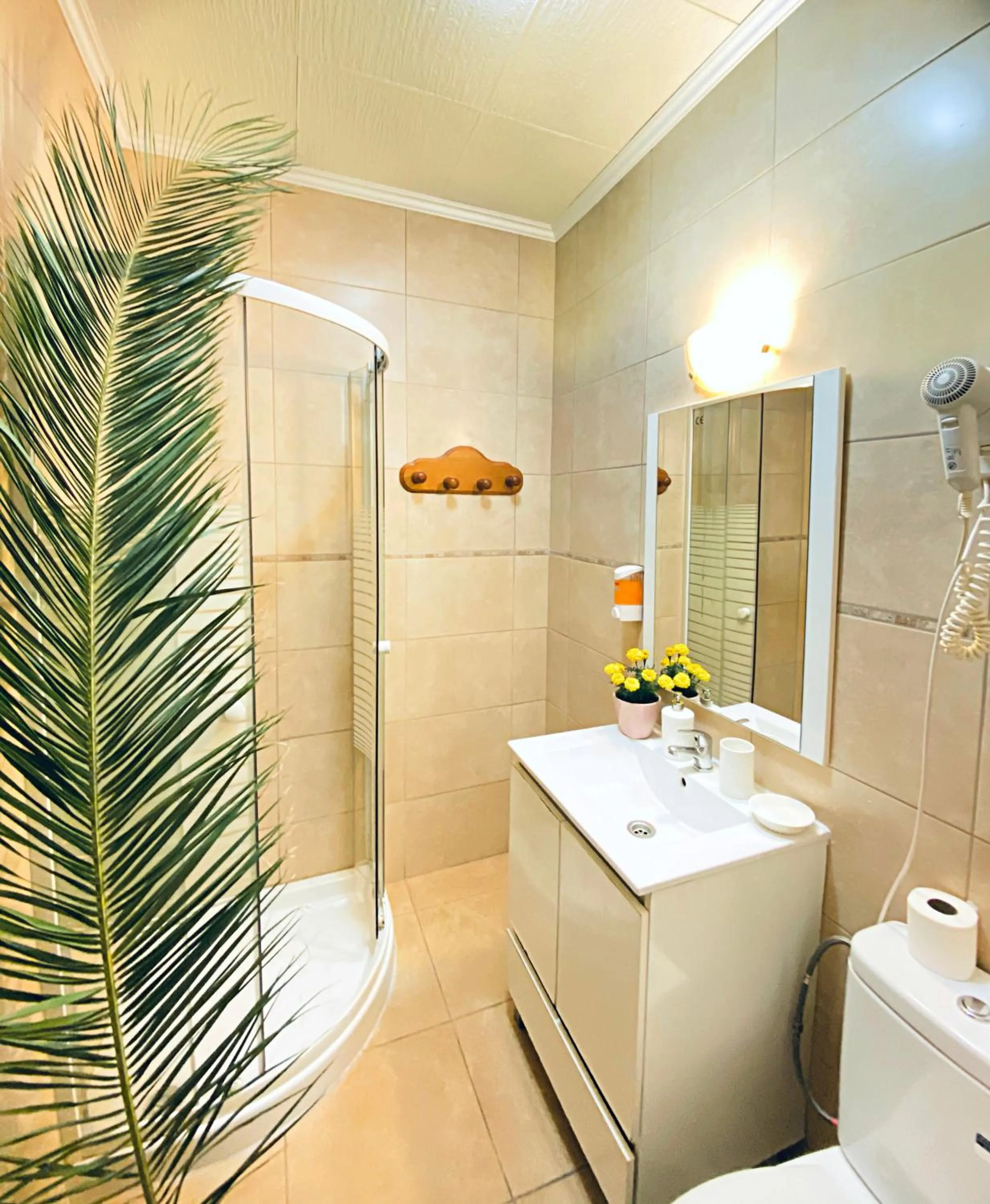 Bathroom in Hostal Azahara